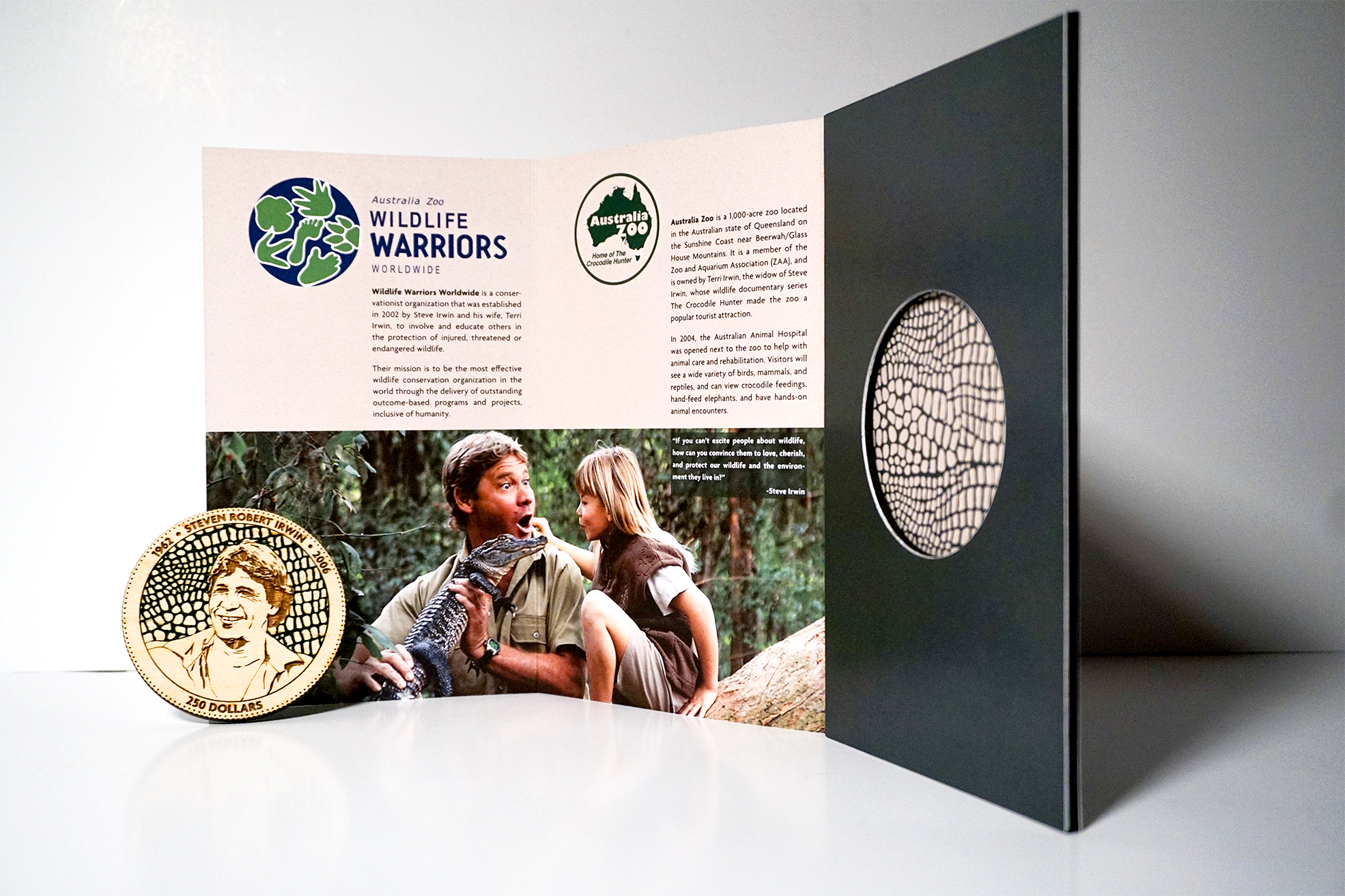 Commemorative Coin + Packaging