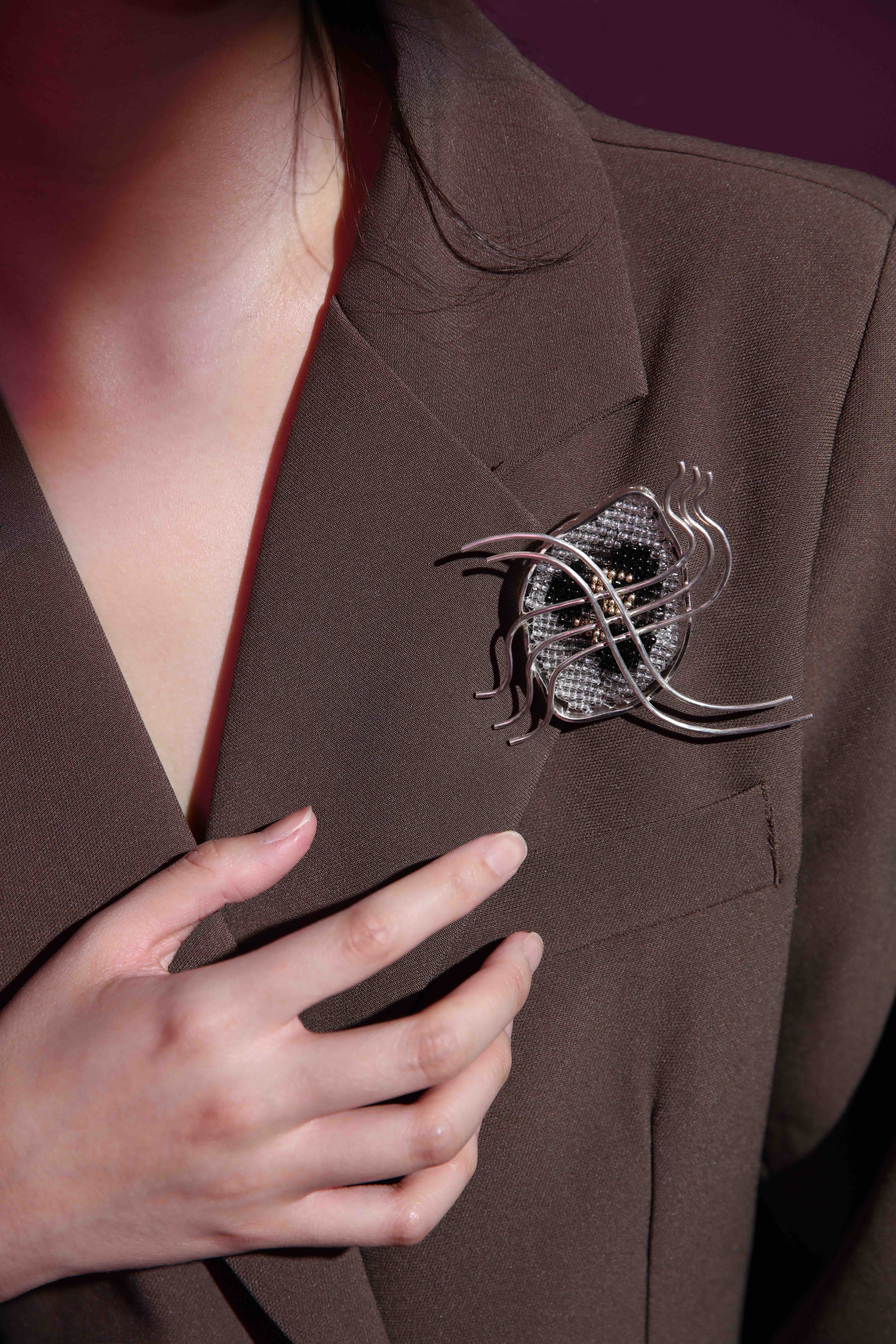 Haute Couture Reinterpretation (Brooch No.1)