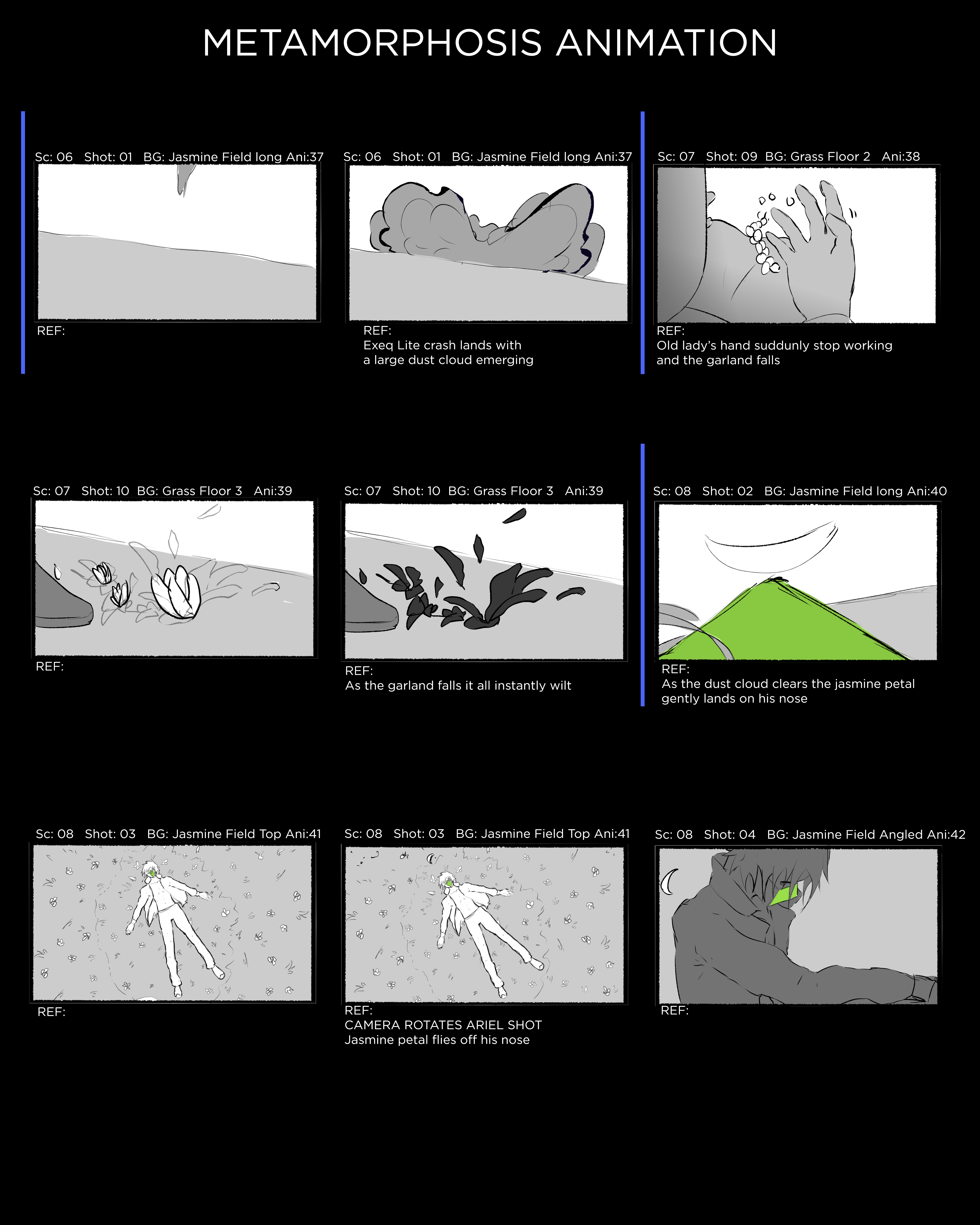 "Metamorphosis" Storyboard Page 8