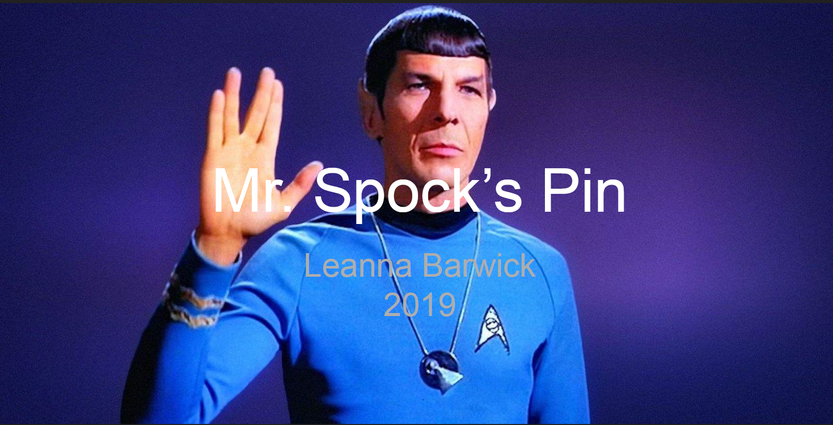 Mr Spock's Pin