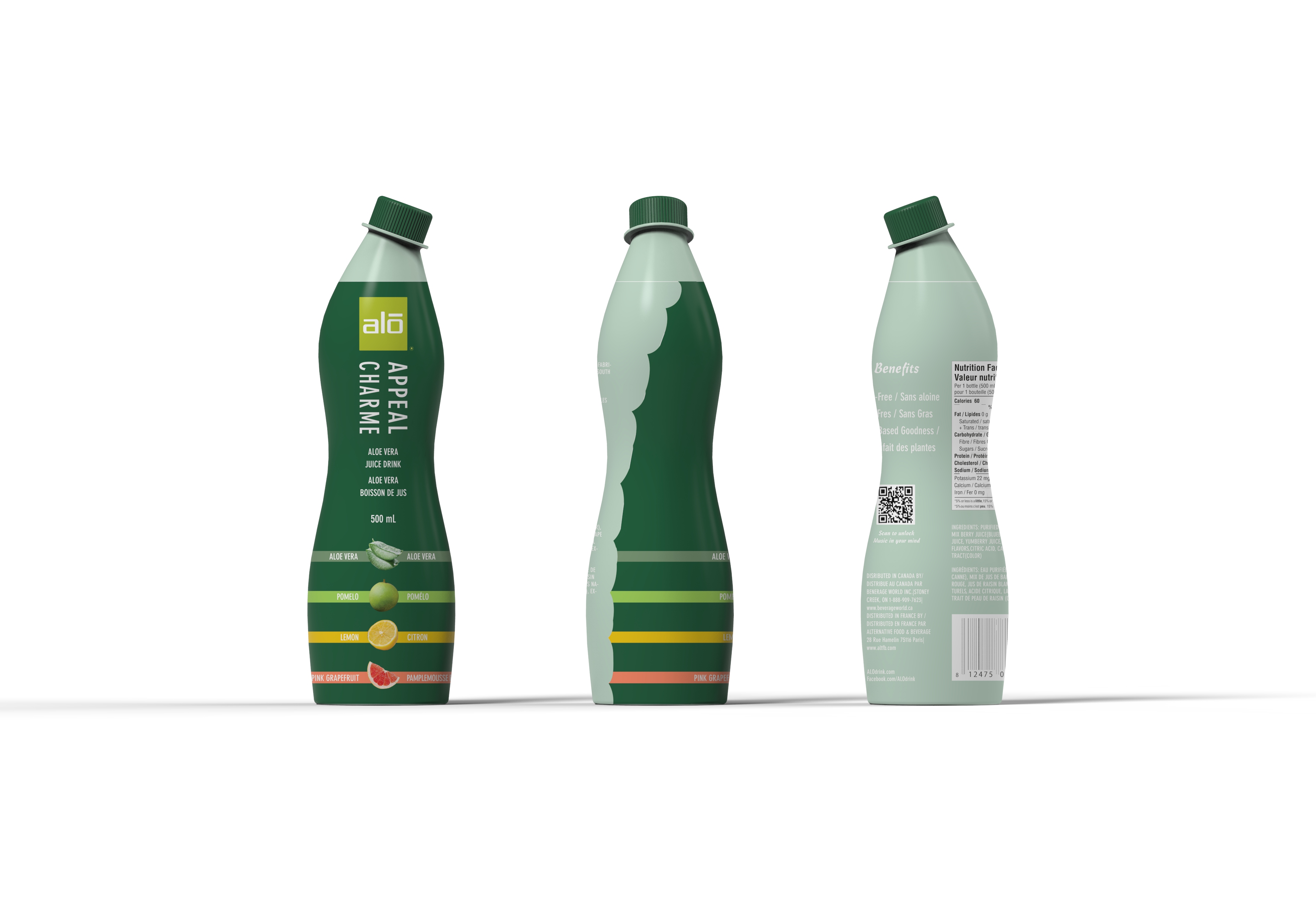 PACKAGE DESIGN   ALO DRINK