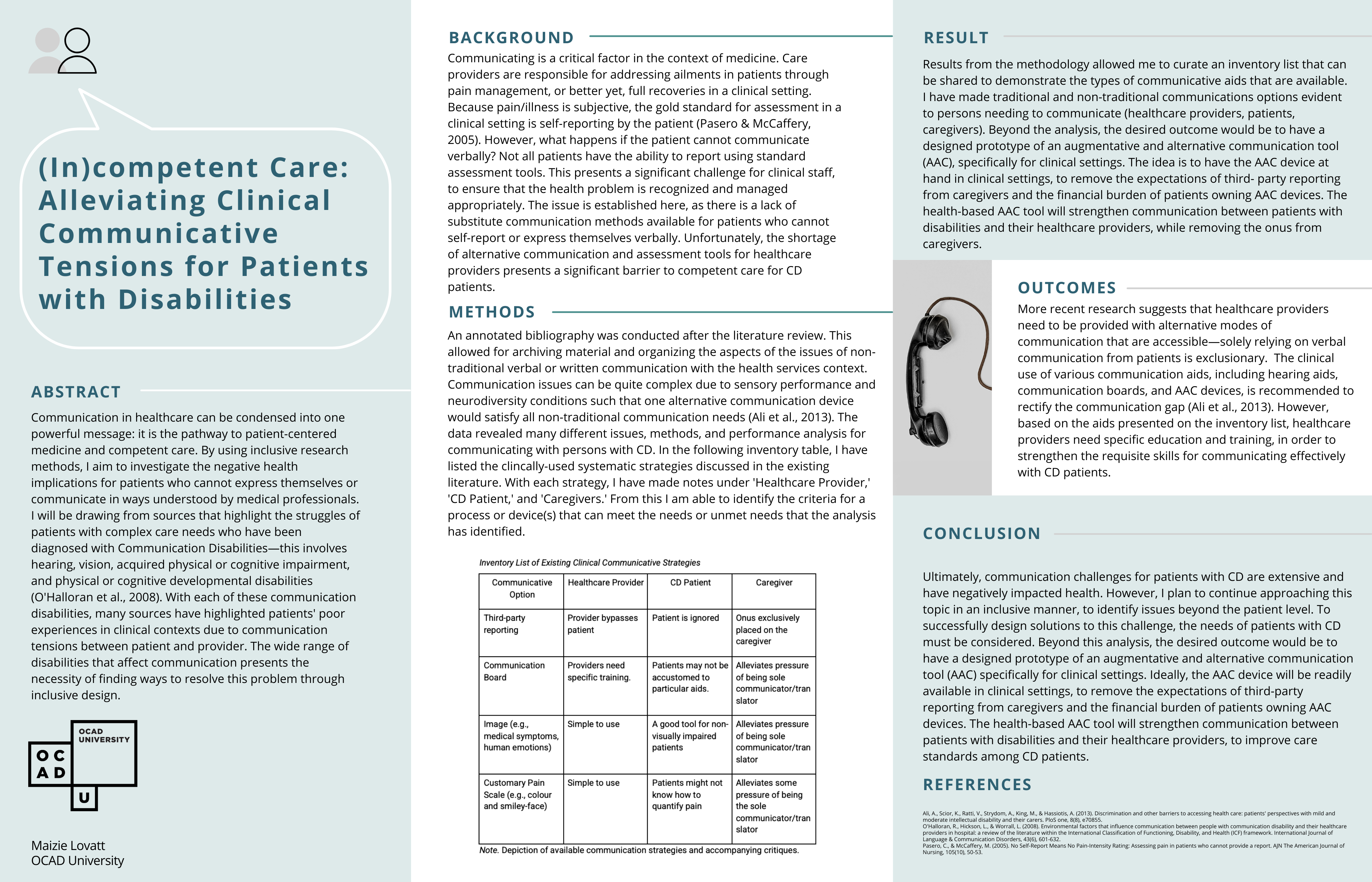 (In)competent Care: Alleviating Clinical Communicative Tensions for Patients with Disabilities