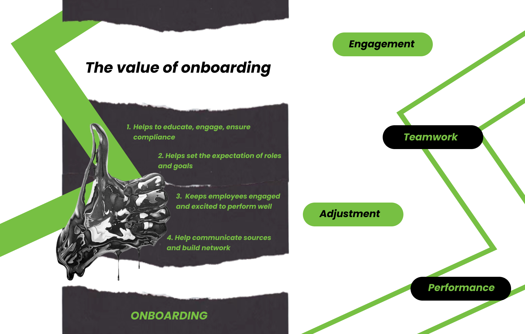 Entering the workplace