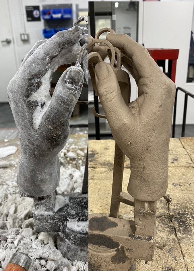 Bronze Work in Progress