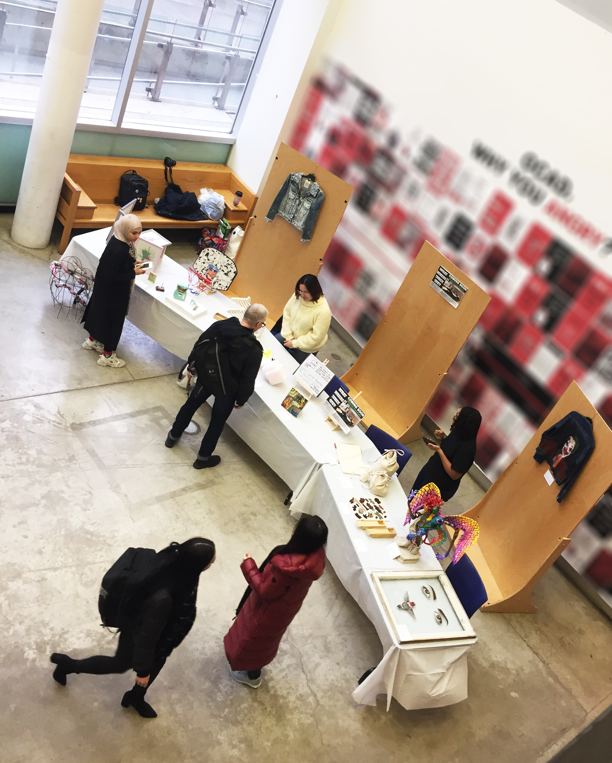 Sustainable Student Gallery at 100 McCaul St