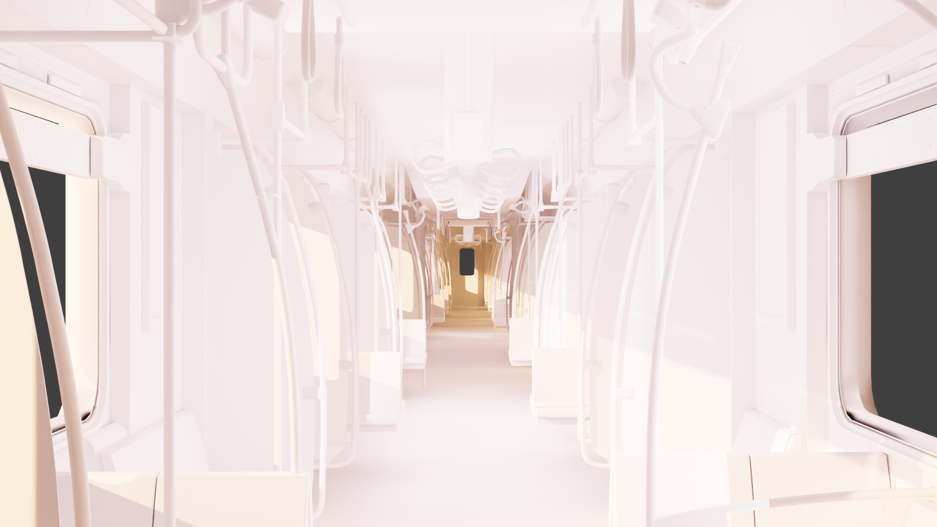 TTC Subway - Blender Draft Rendering Test