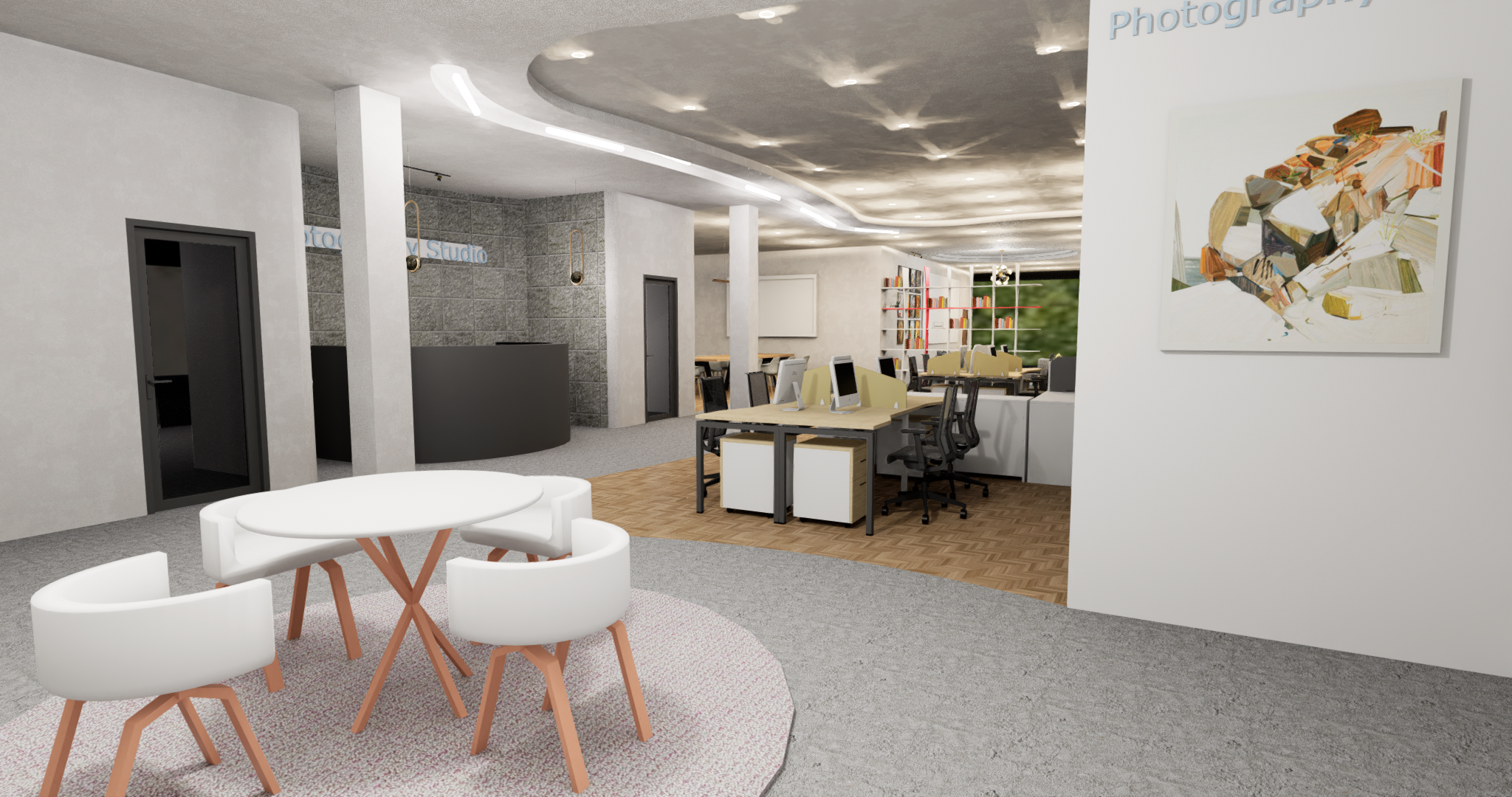 Photography Office - Third Floor Entrance