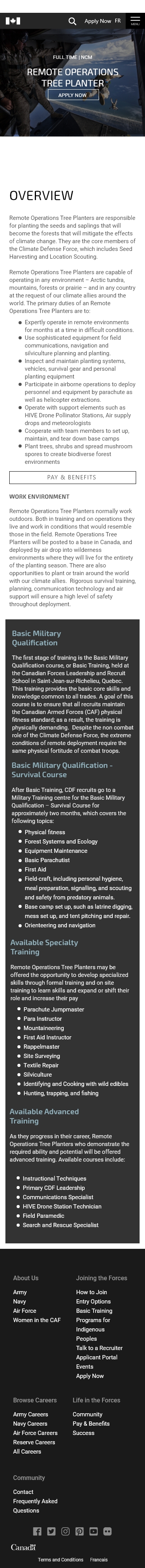 CDF Recruitment App / Clone of CAF Recruitment App