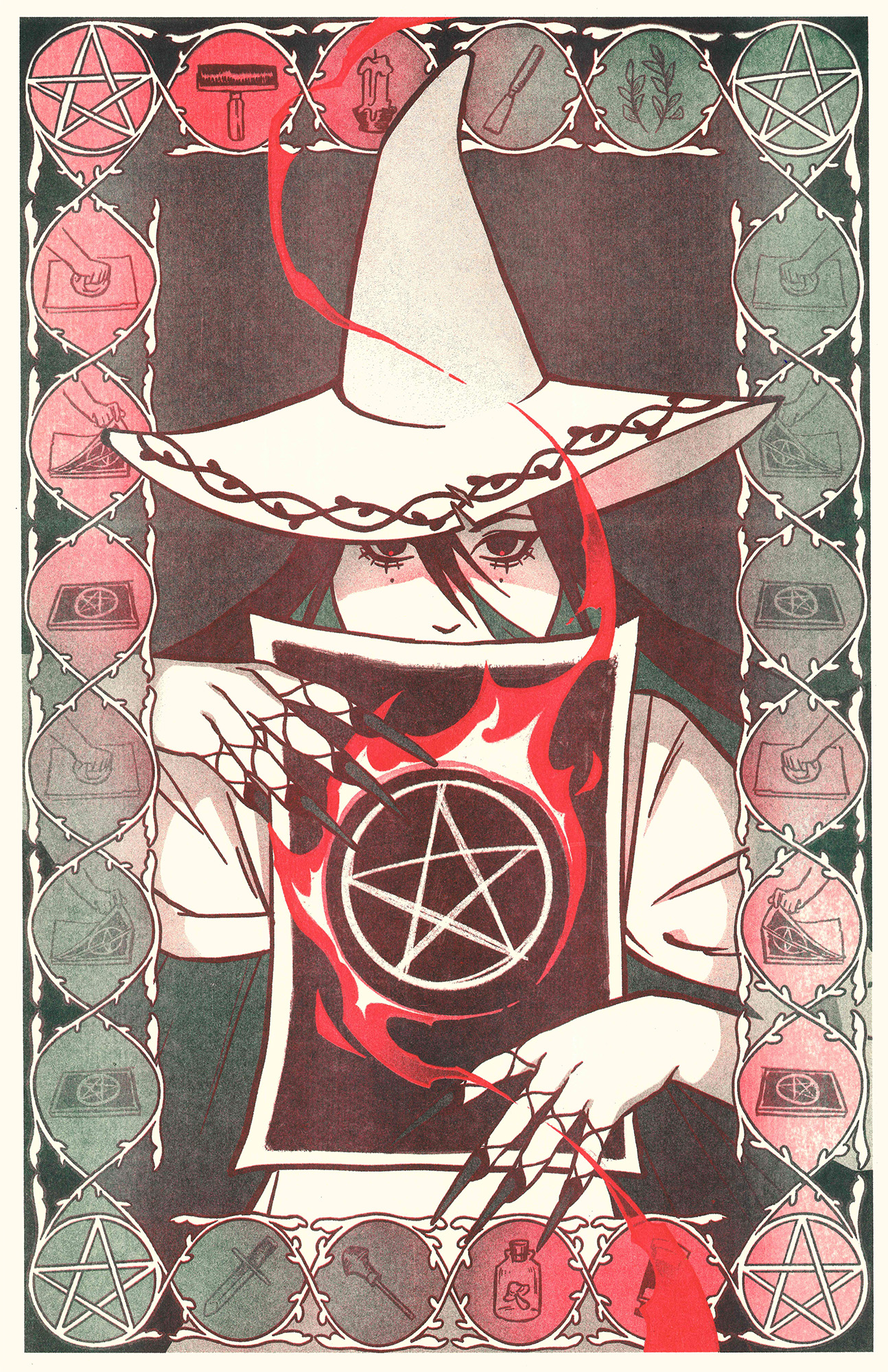 Printmaking / Witch