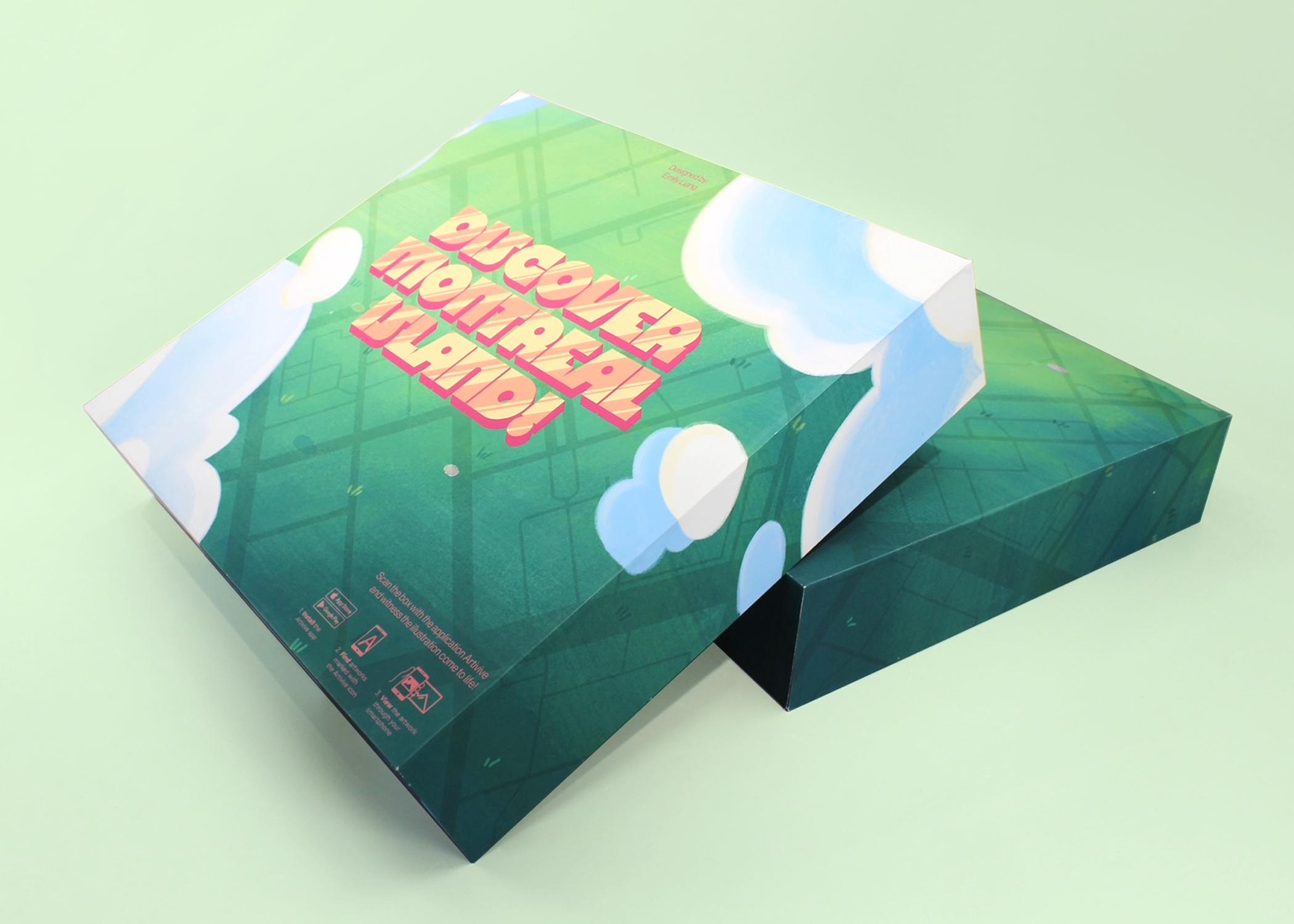 Discover Montreal Island! (Board Game)