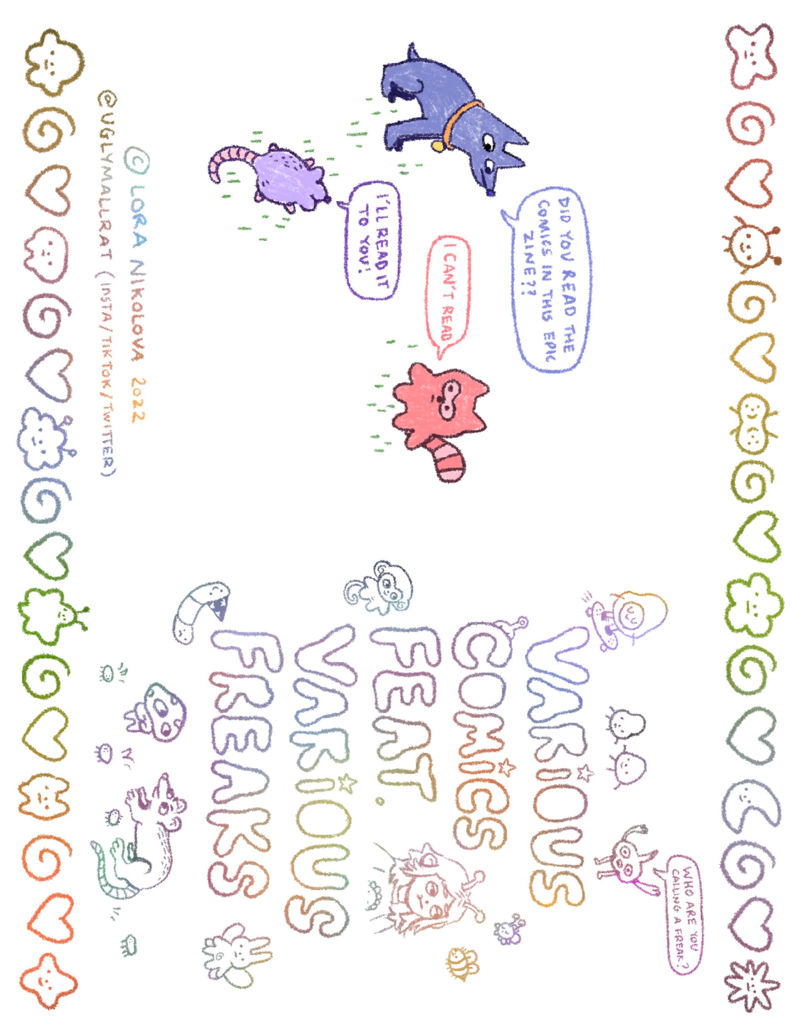 Front (right) and Back Cover (left)