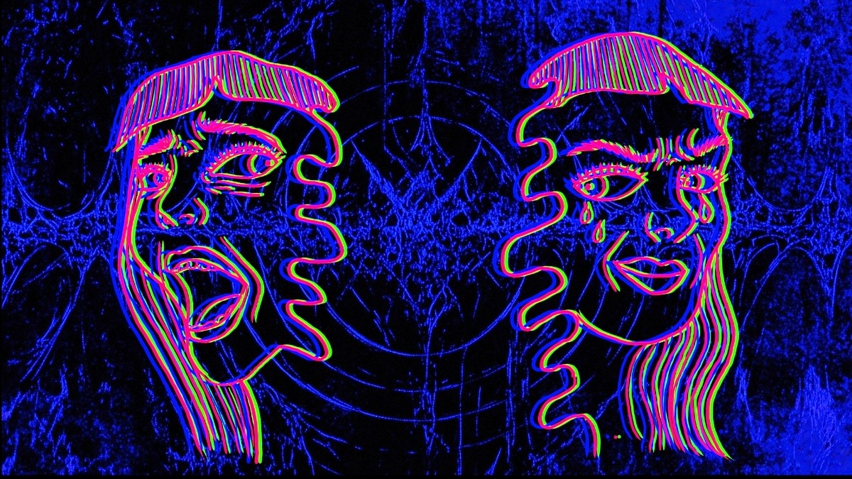 Loss of Self - Lenticular Digital Drawing