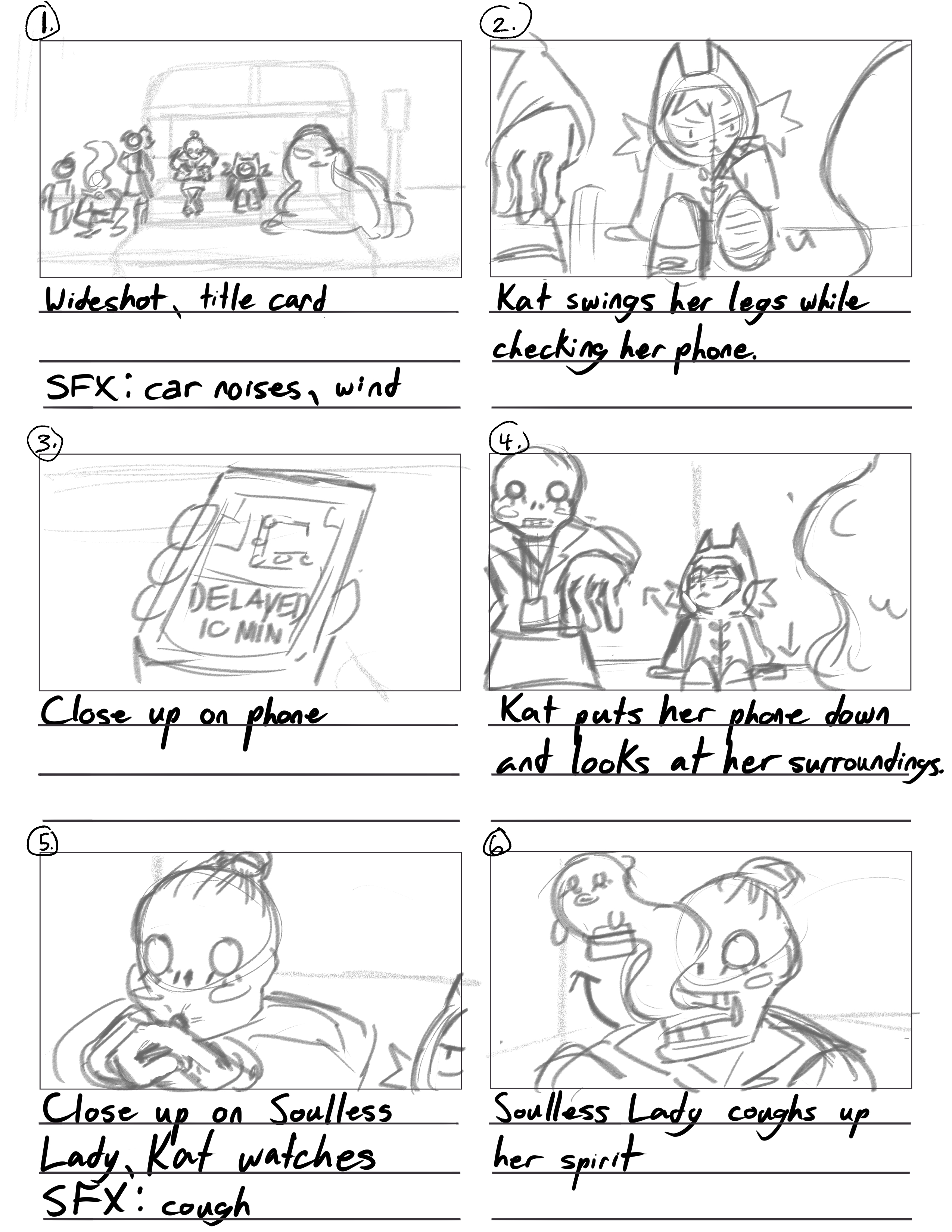 Devil's Regional Transit storyboard