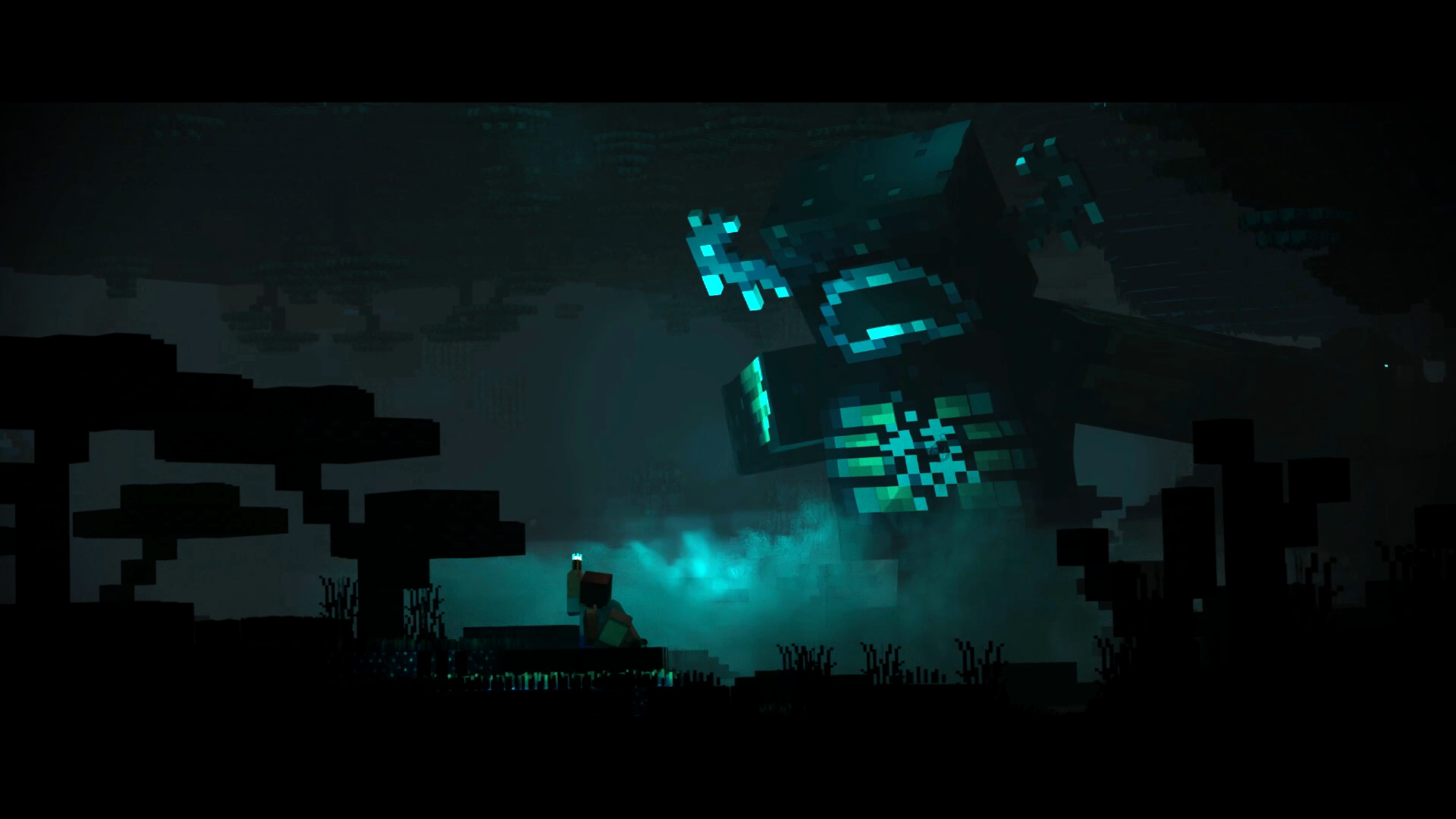 Steve, Villager, Warden