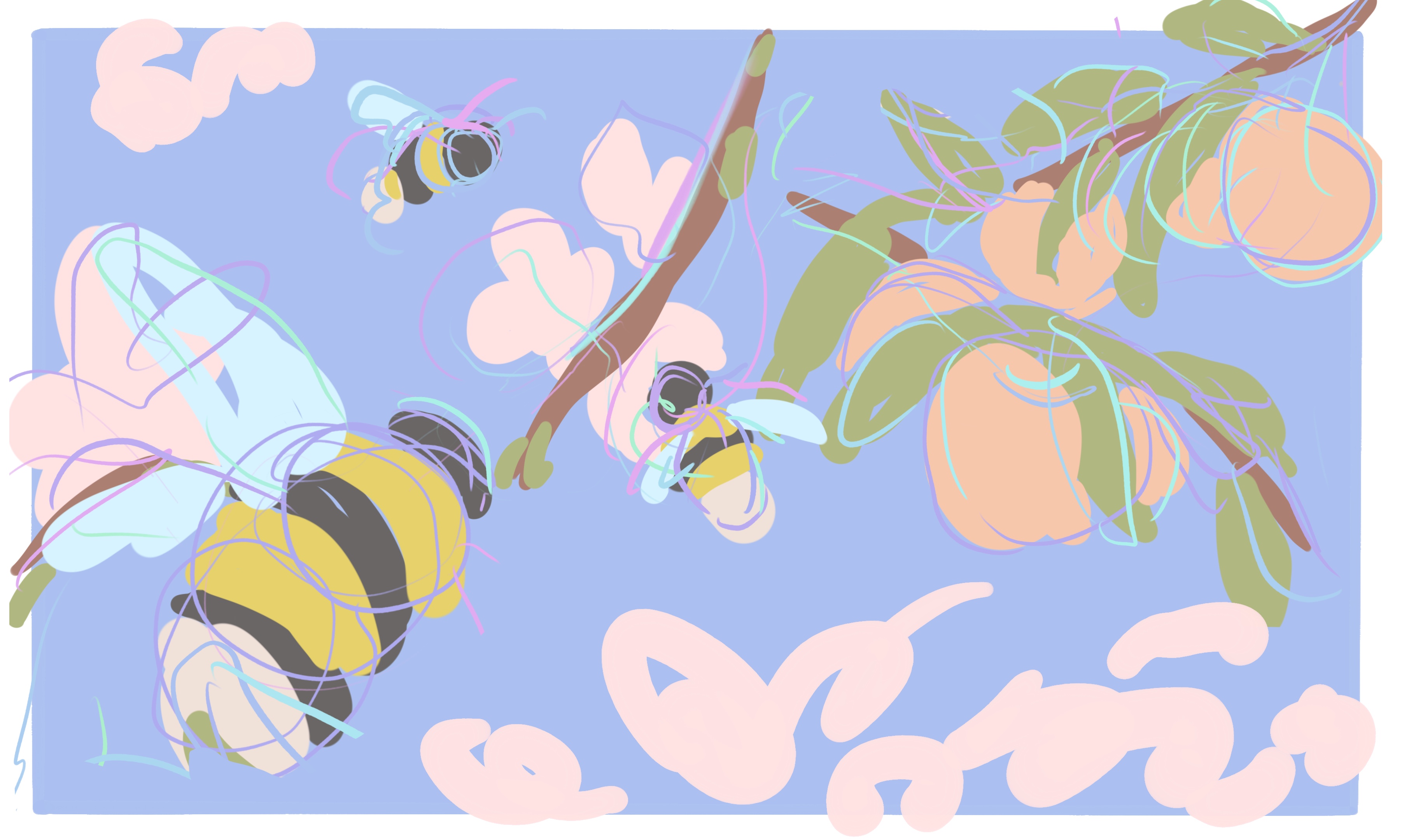 Bees & Peaches