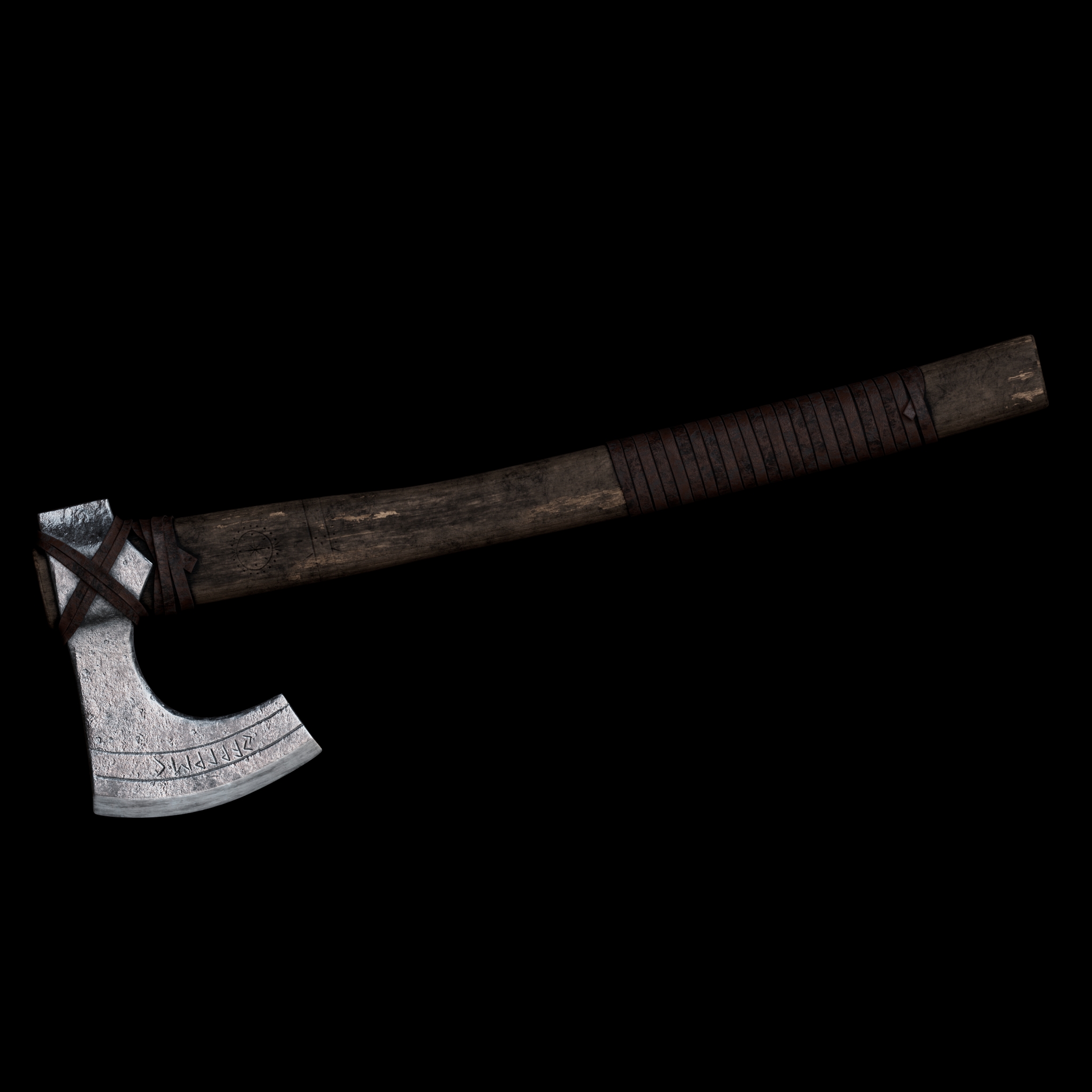 3D Modeling: Axe