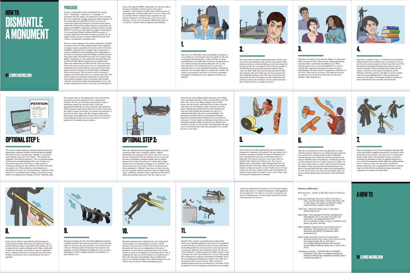 HOW TO: DISMANTLE A MONUMENT