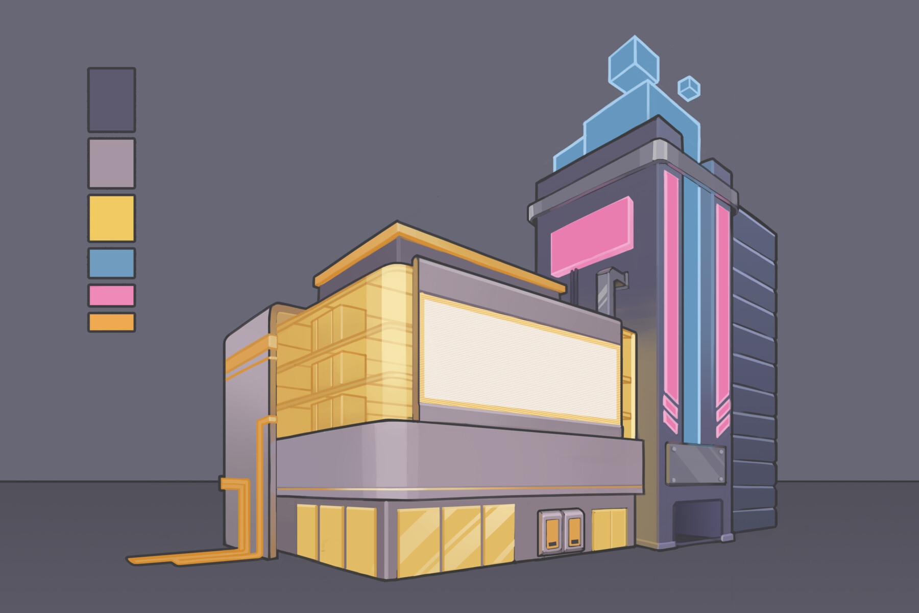 Neon Building