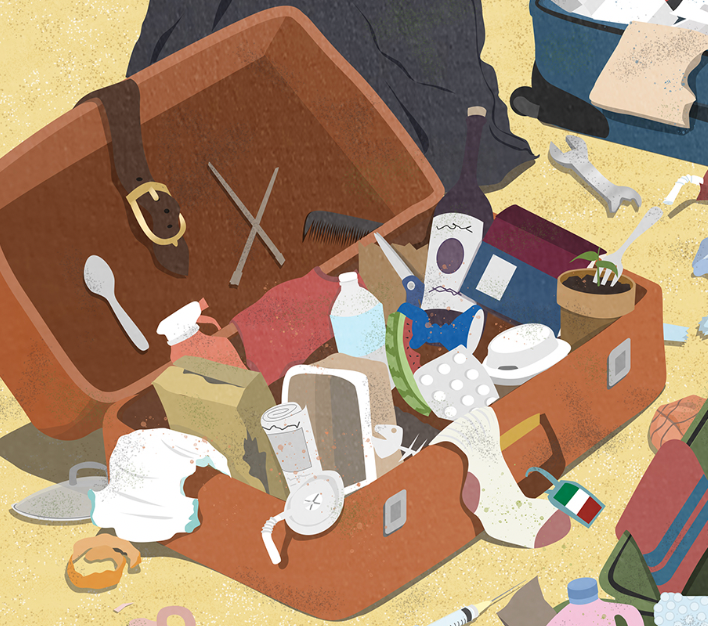Suitcases As Landfills