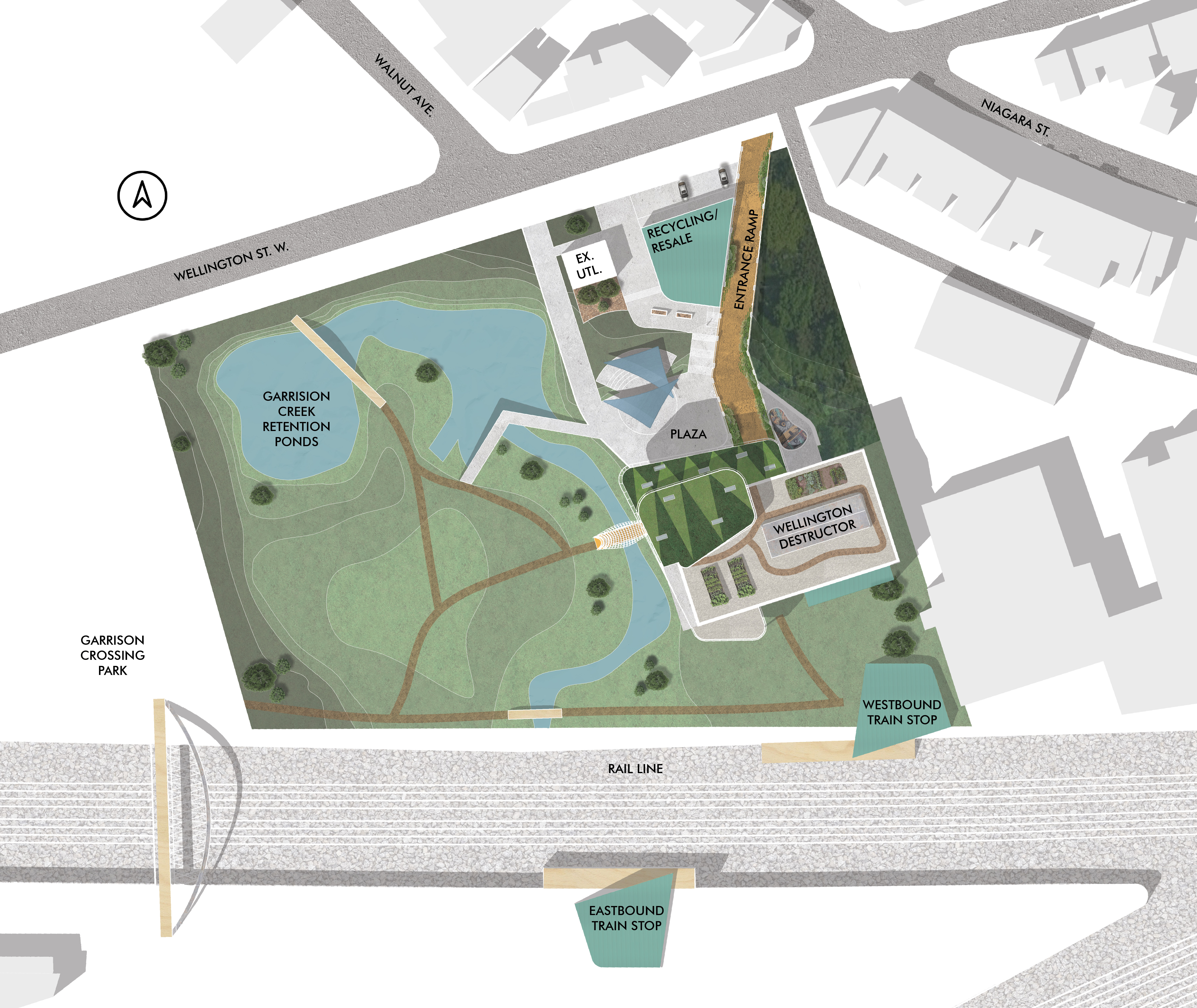 Wellington Destructor - Proposed Site Plan