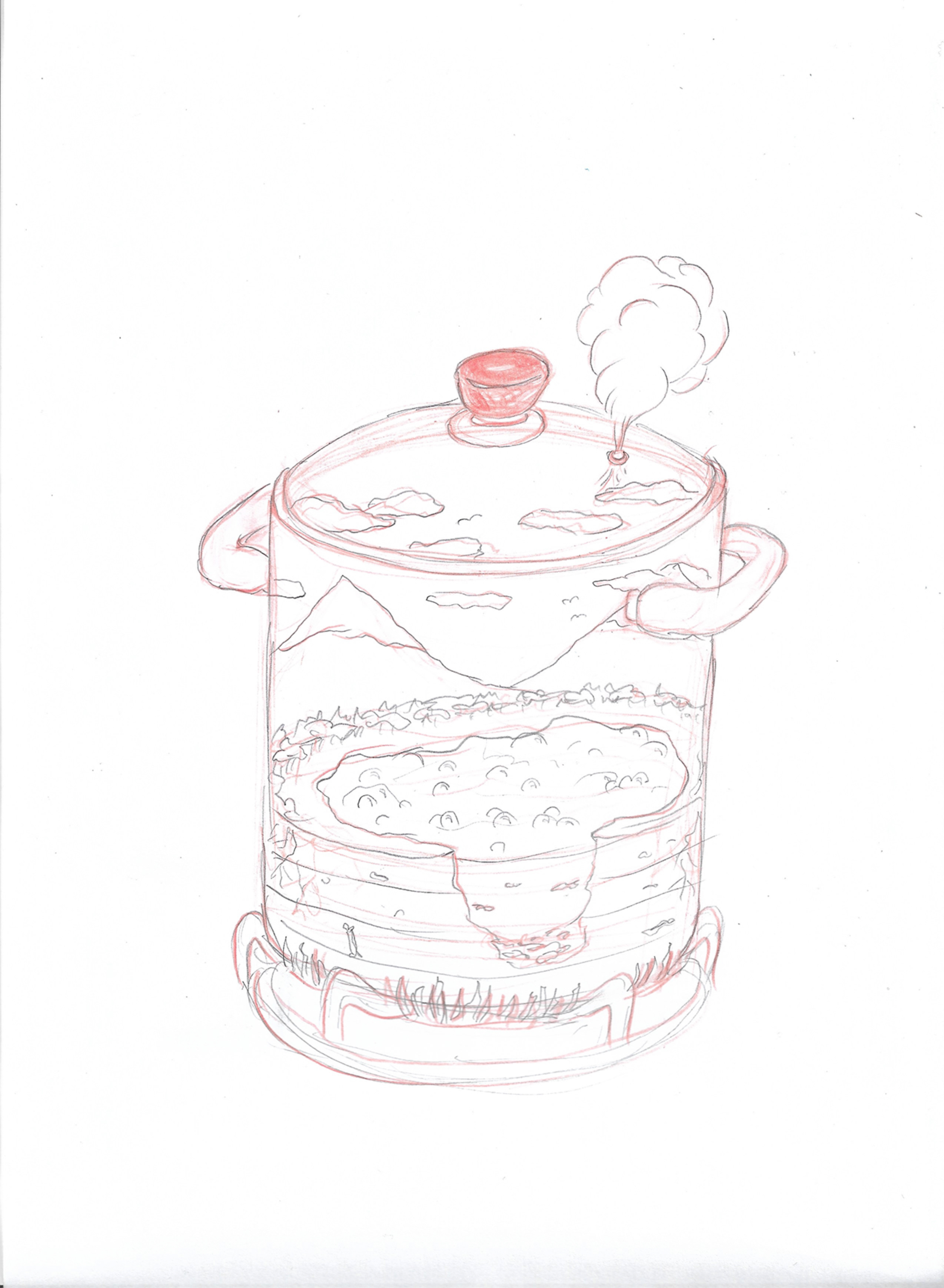 Stove And Kettle As Global Warming