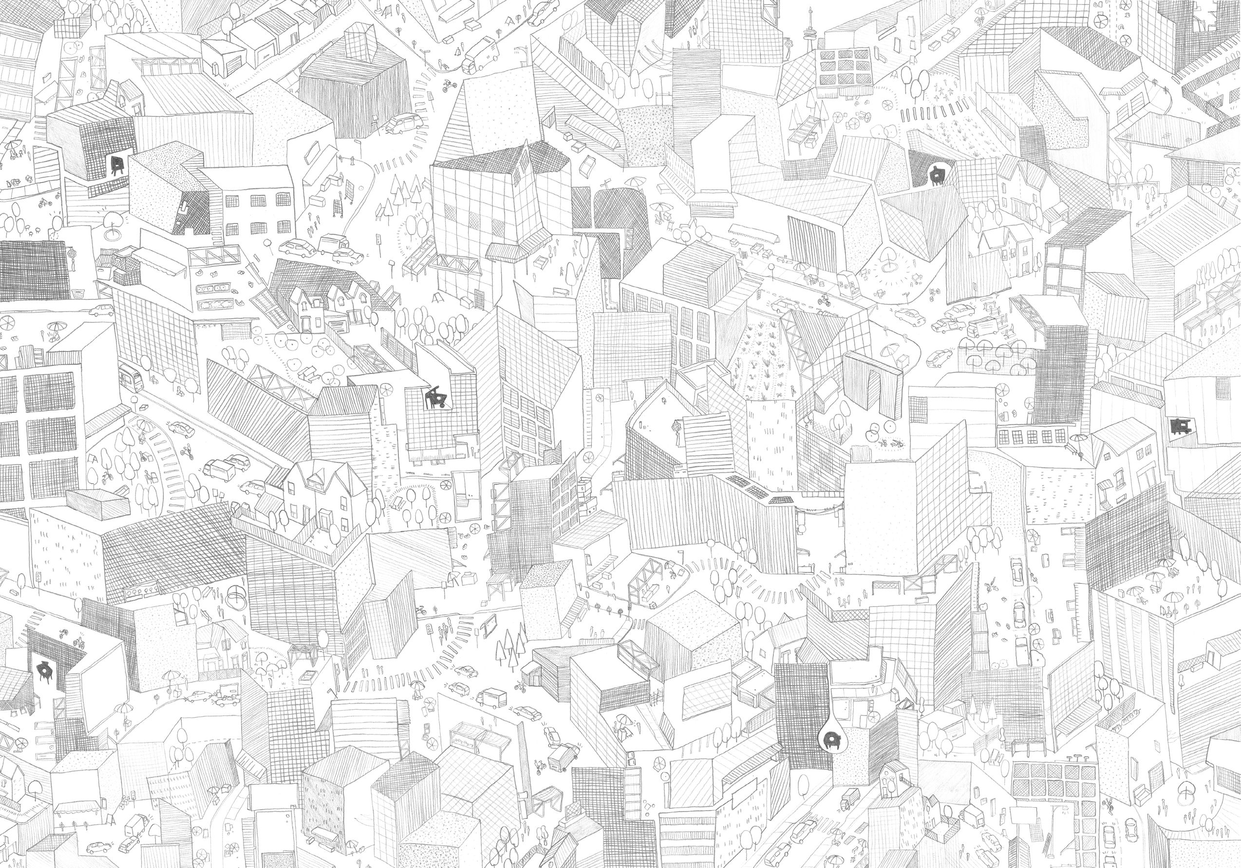 Concept Drawing 3: Everything