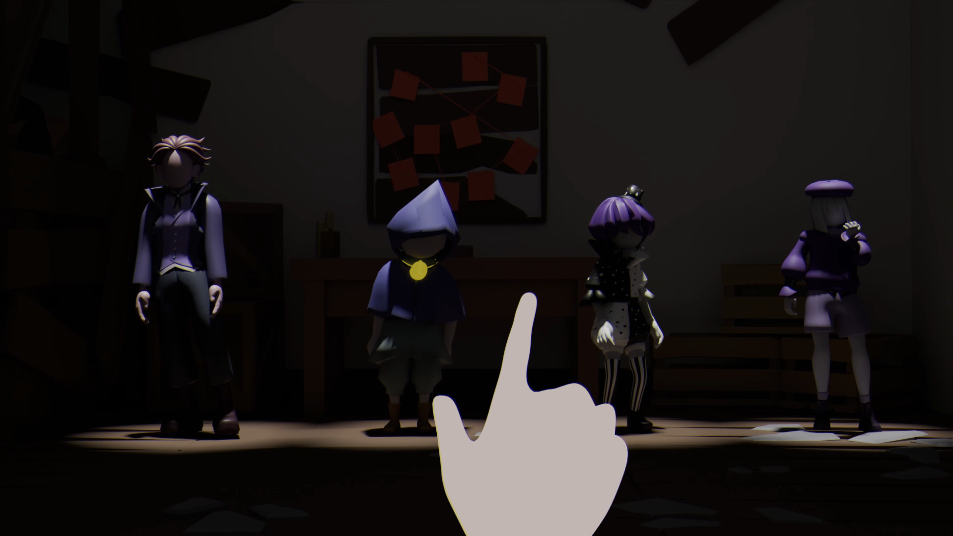 Ecliptica Town - win and lose ending animation