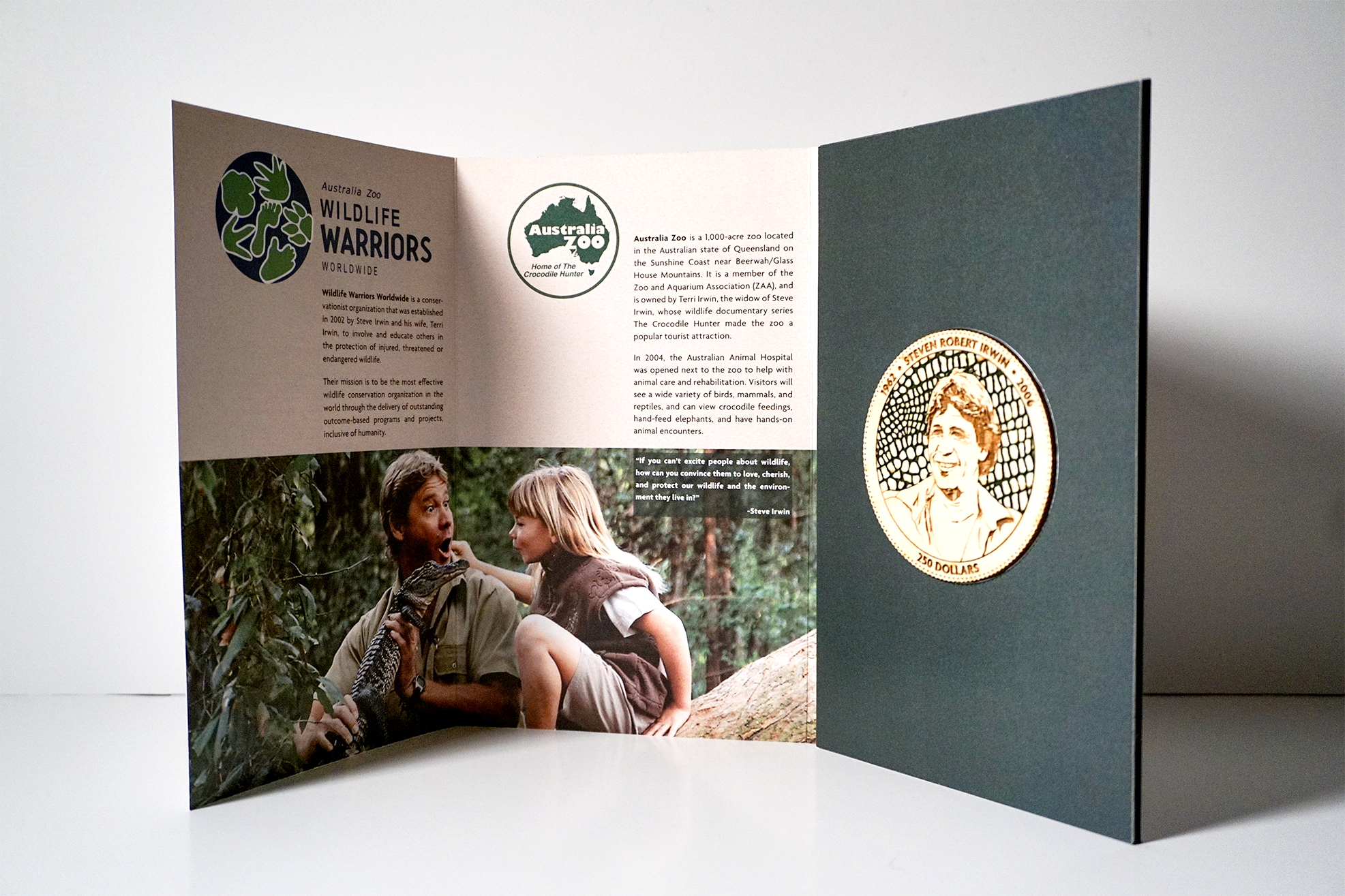 Commemorative Coin + Packaging