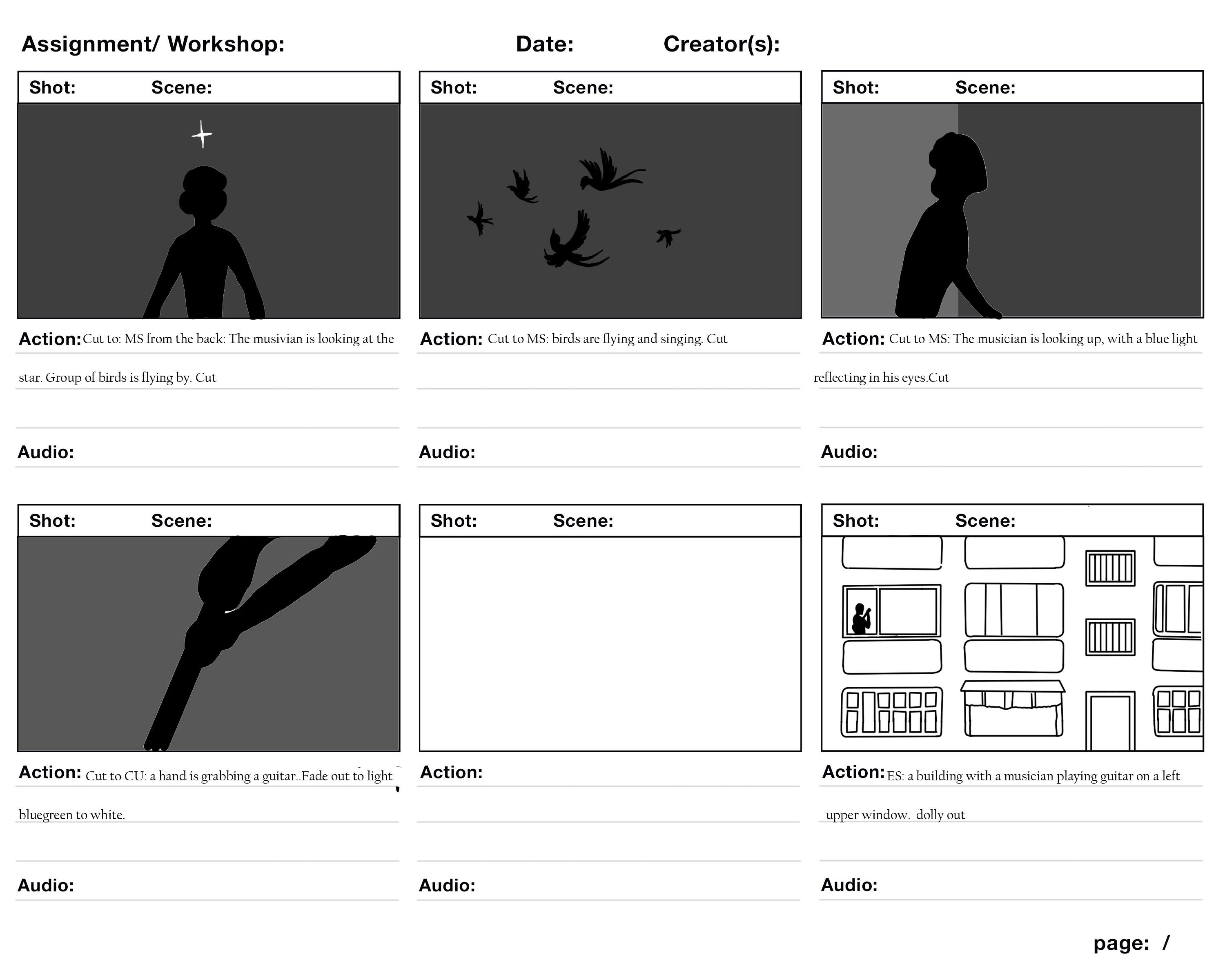 Storyboards