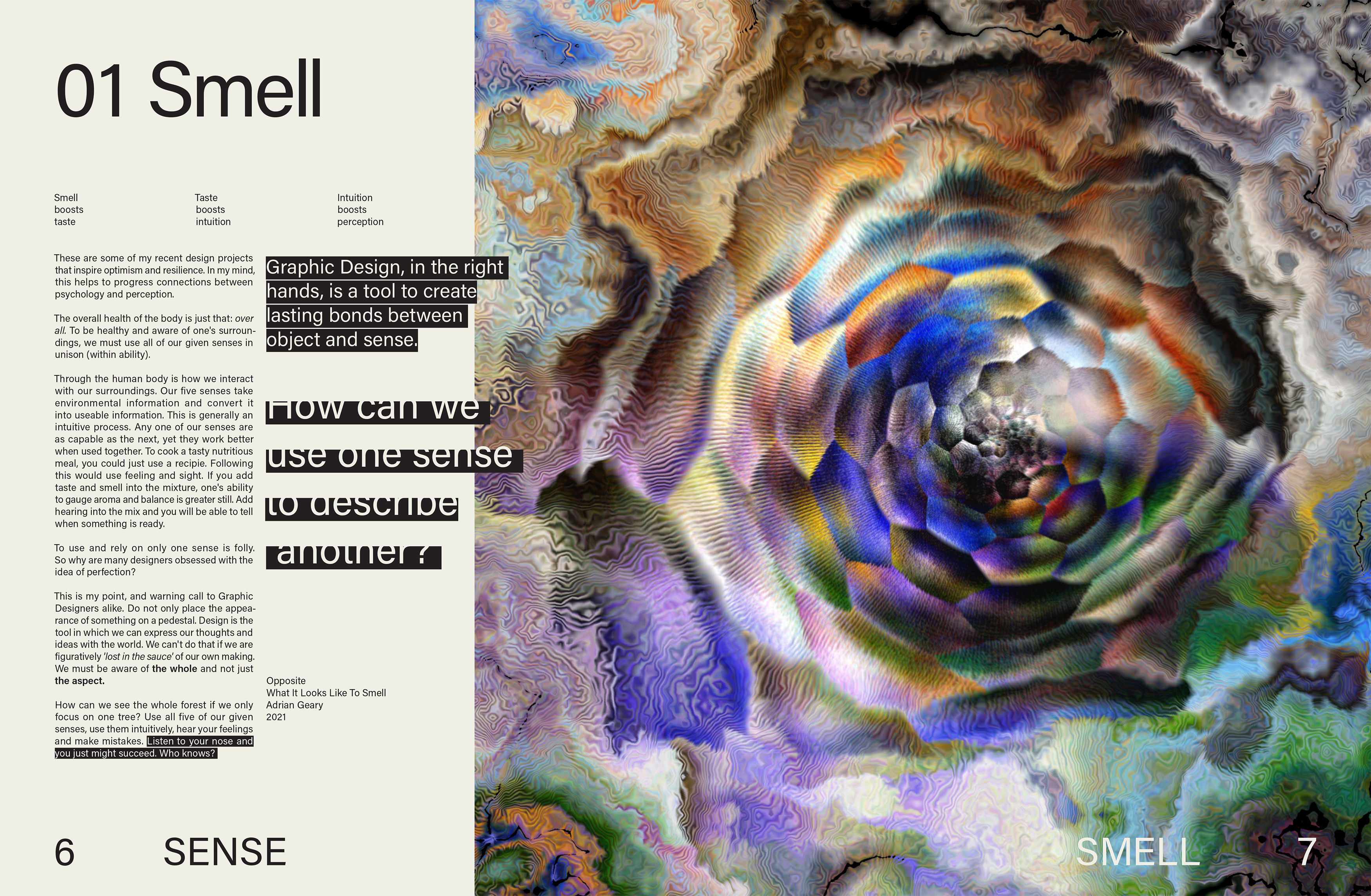 01 Smell — Object / Sense