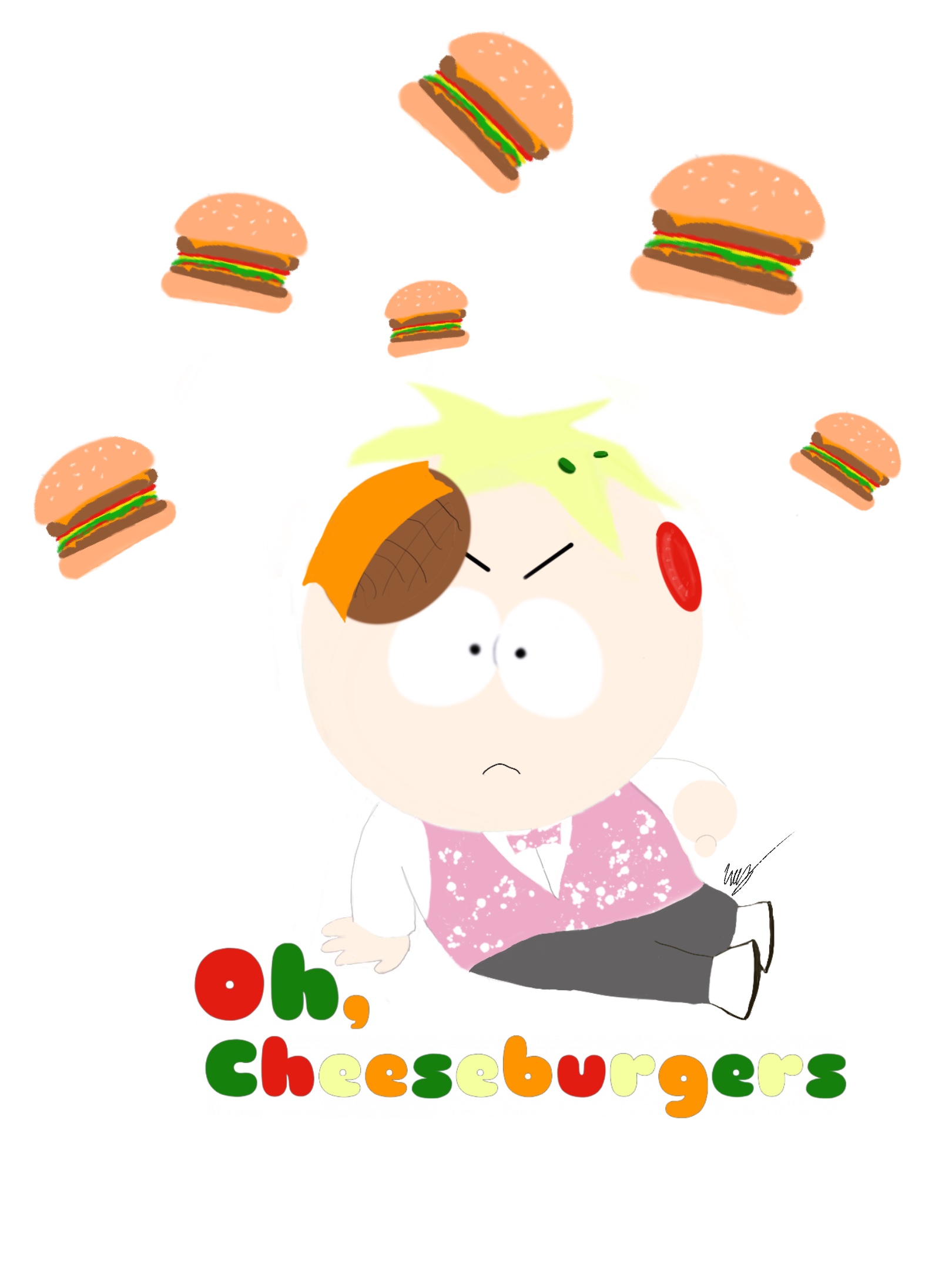 "Oh, Cheeseburgers!"