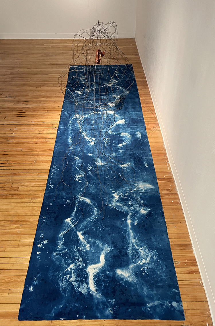 For Alice - 'Spirit of the Don' cyanotype