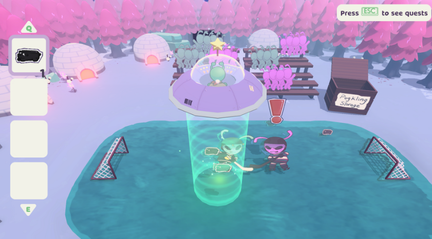 Beam it up, Blorp