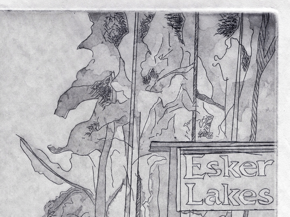 DETAIL : postcard | Esker Lakes Provincial Park; Kirkland Lake, ON