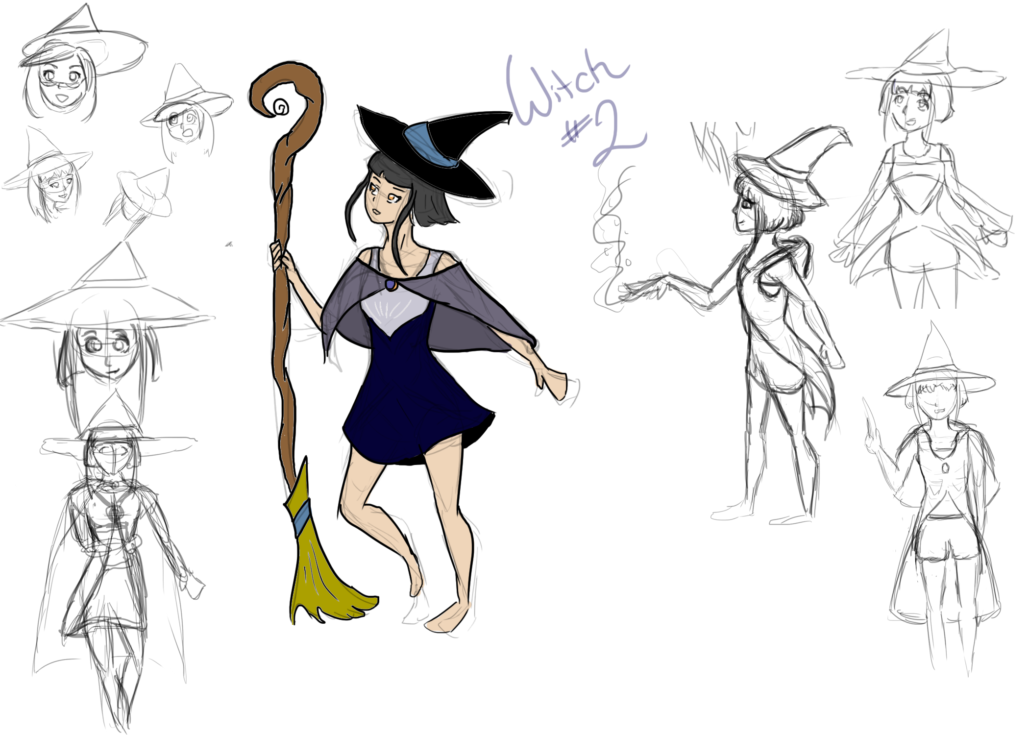 Second Place concept work