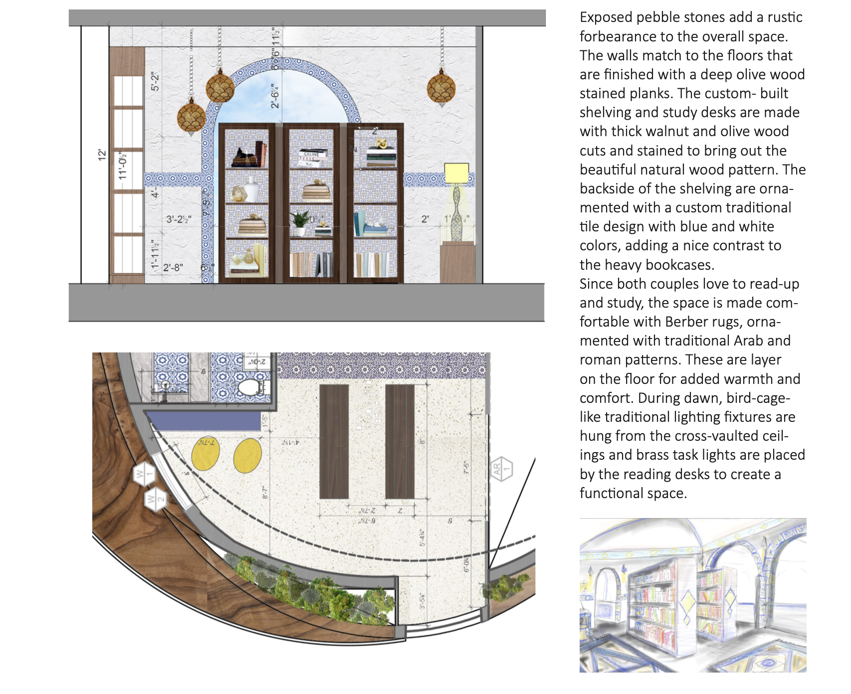 04 - Cultural Fusion "Harmoniously Blending Two Distinct Styles in Interior House Design"