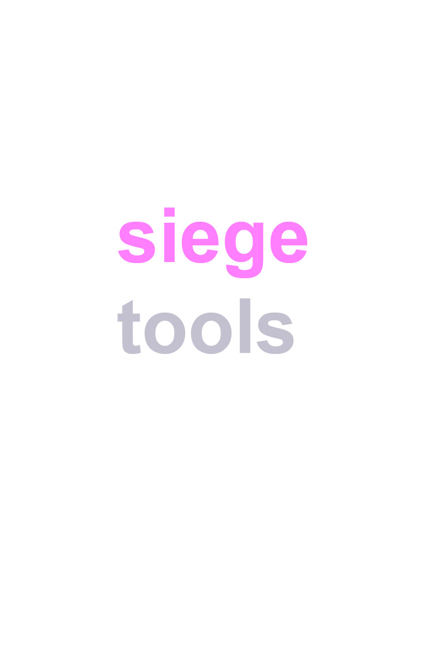 Siege Tools