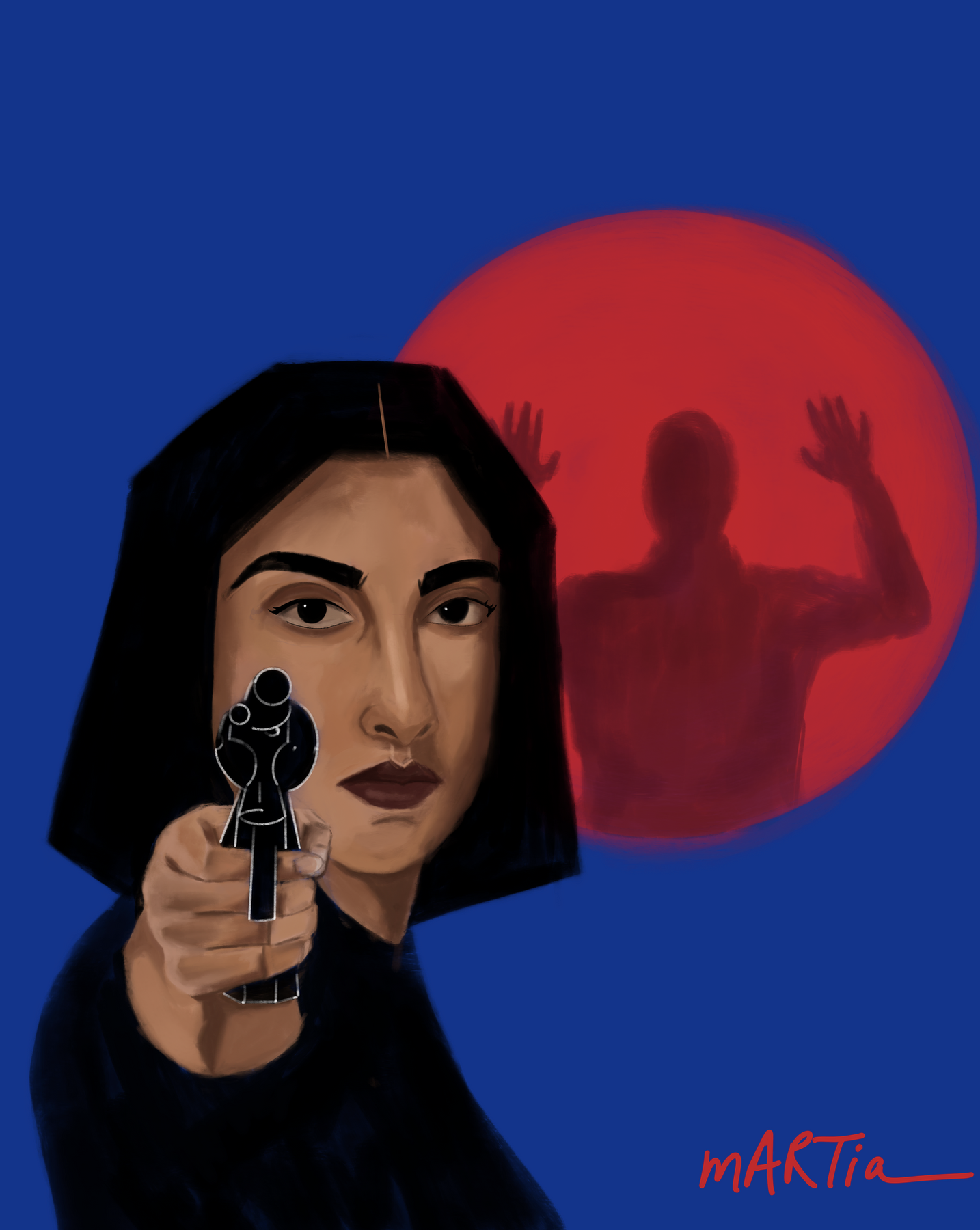 Woman with Gun