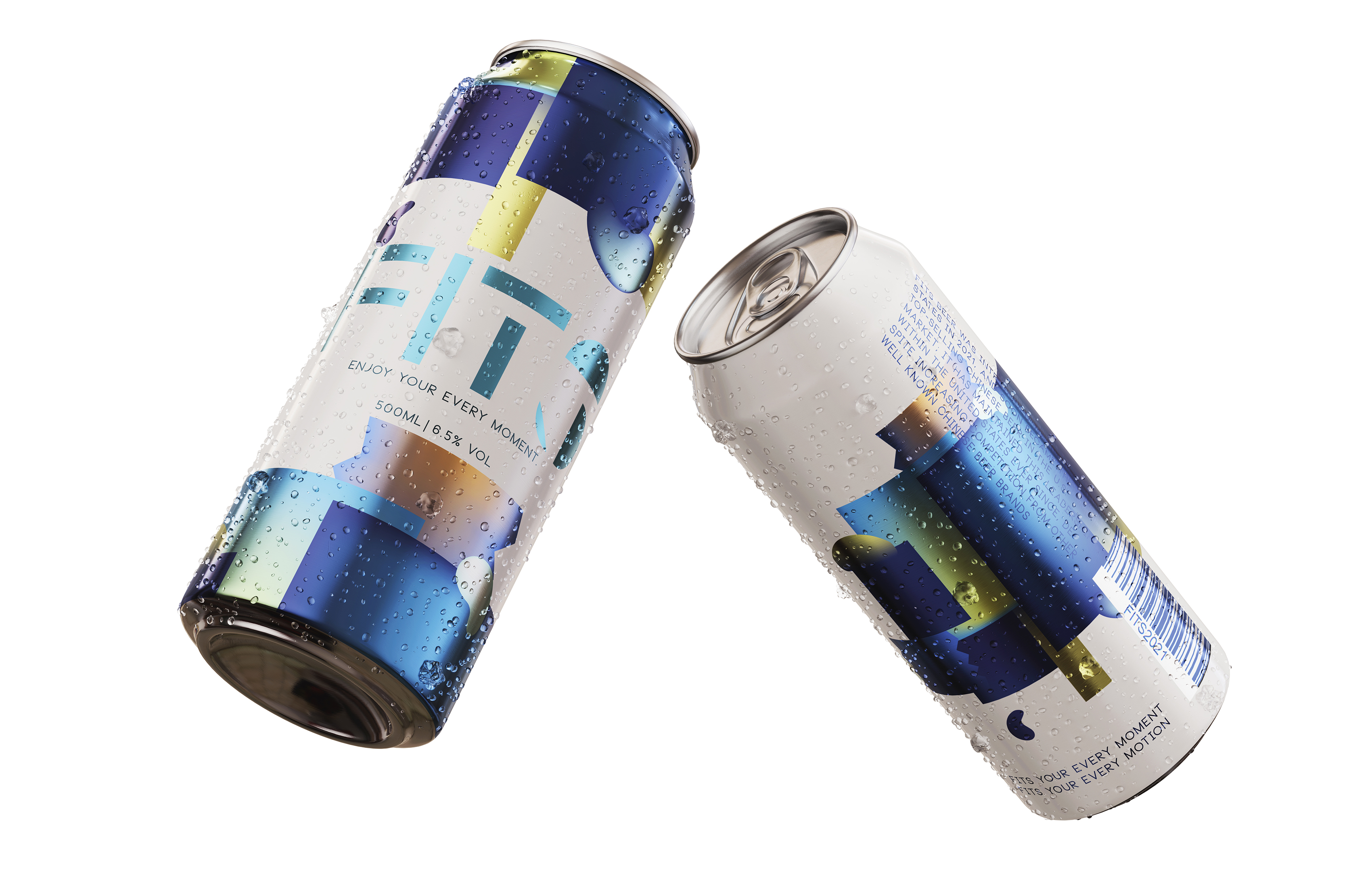 Beer "FITS" Packaging Design