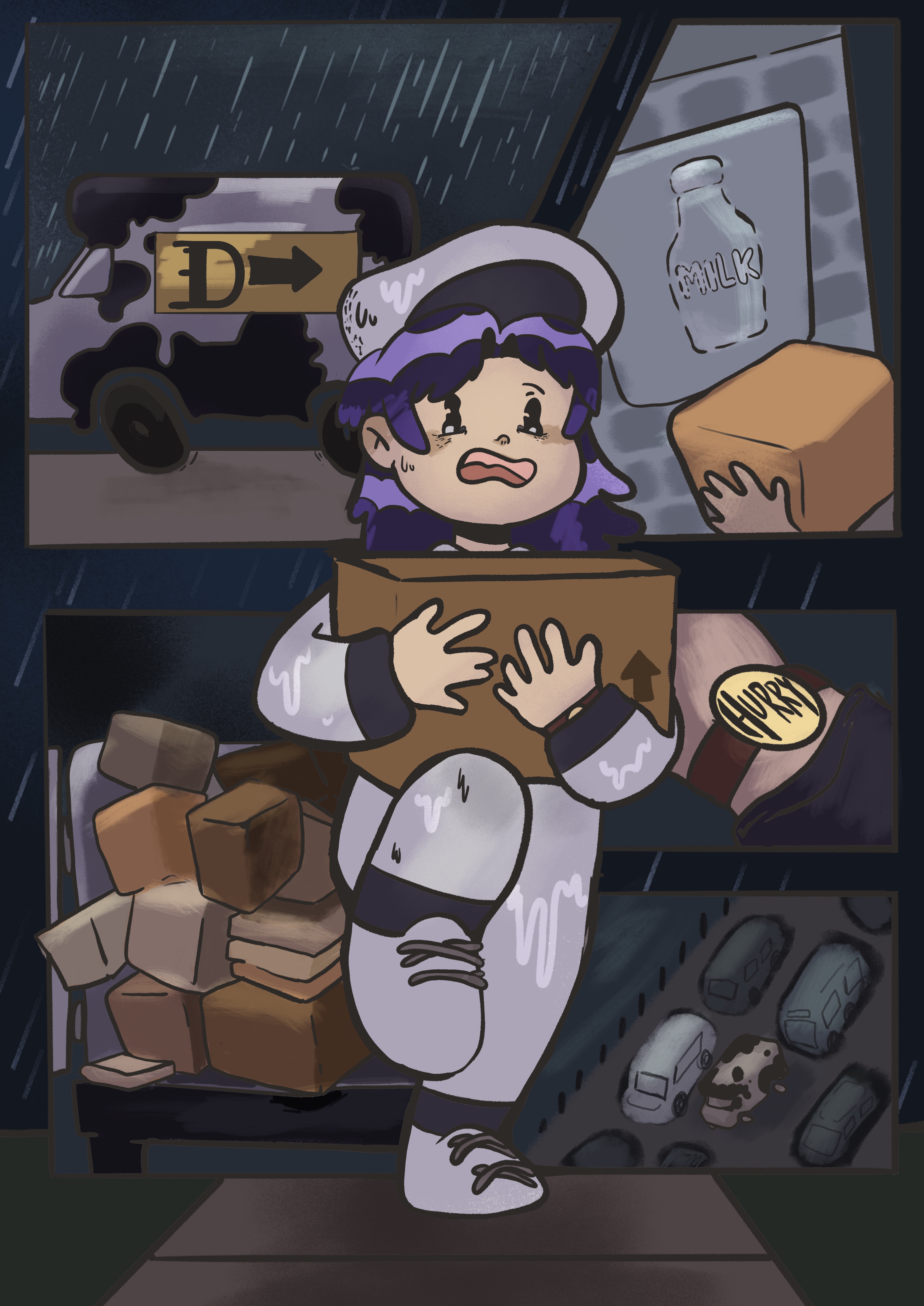 The Milkman, The delivery driver