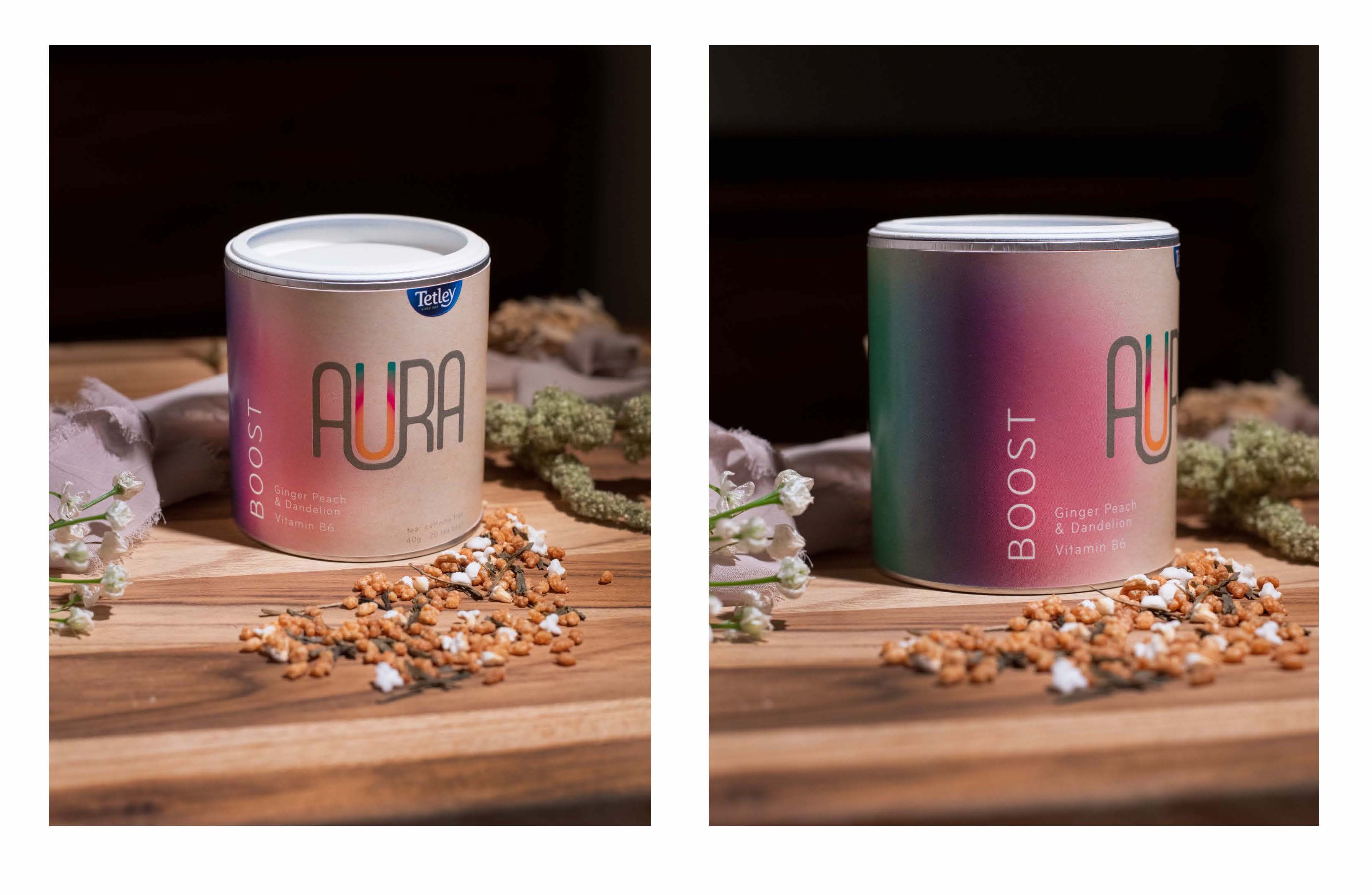 Aura Tea Branding