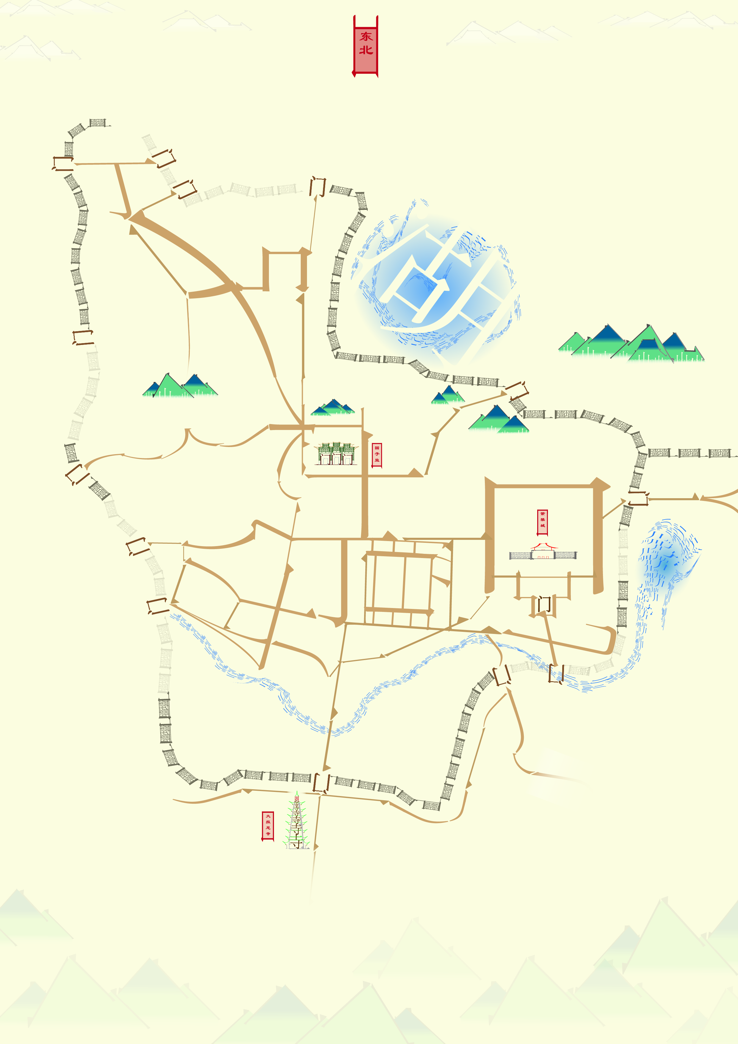 Unique Map of Nanjing