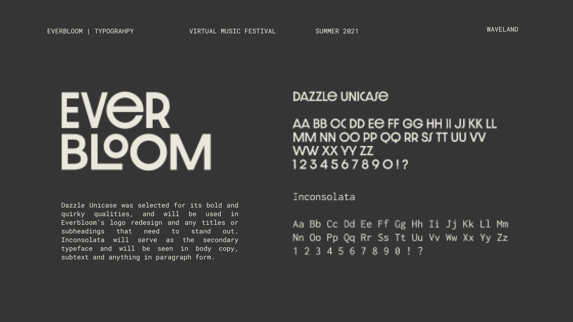 Everbloom Music Festival | Art Direction