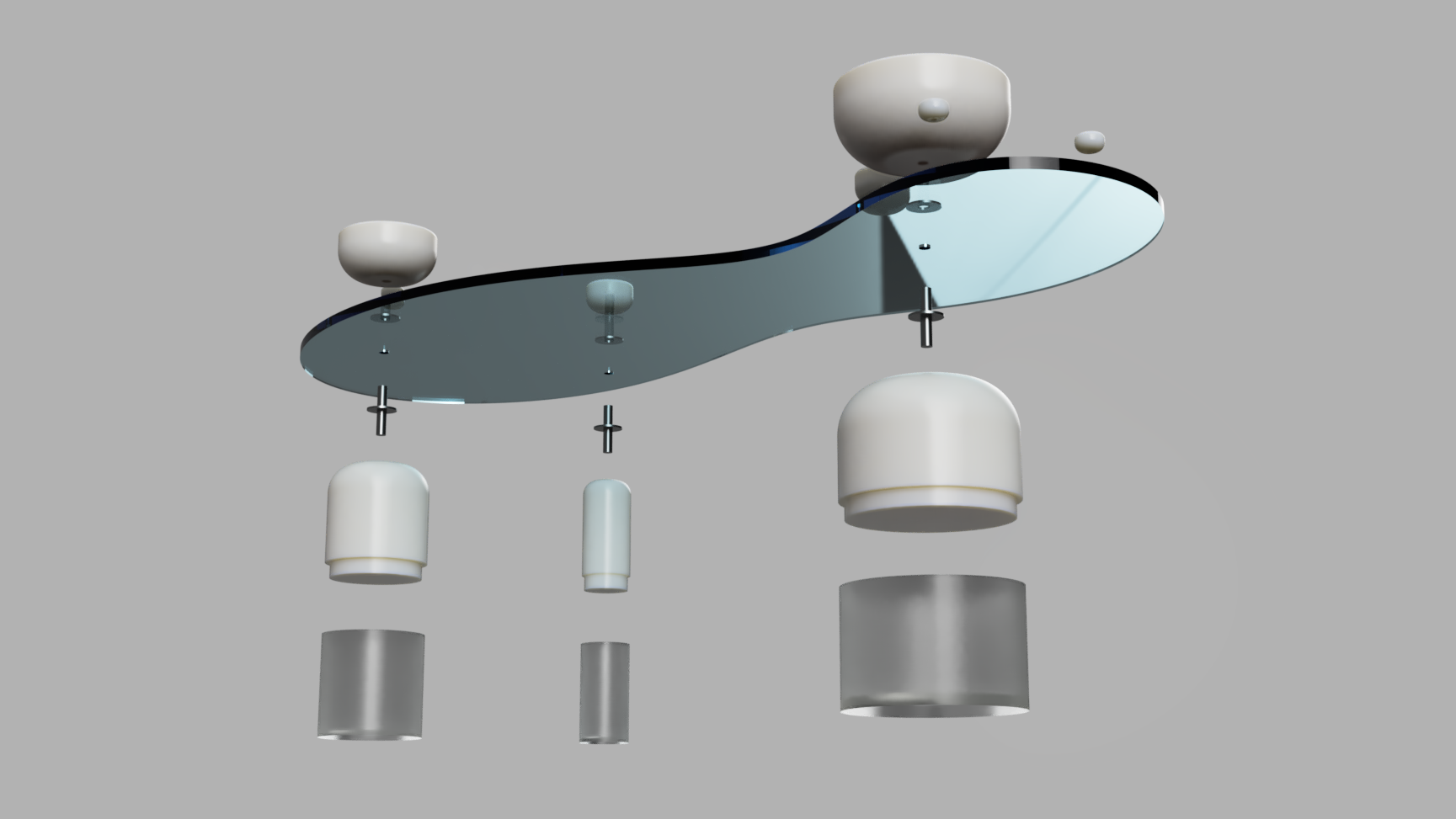 Melting Pole Table (Exploded view)