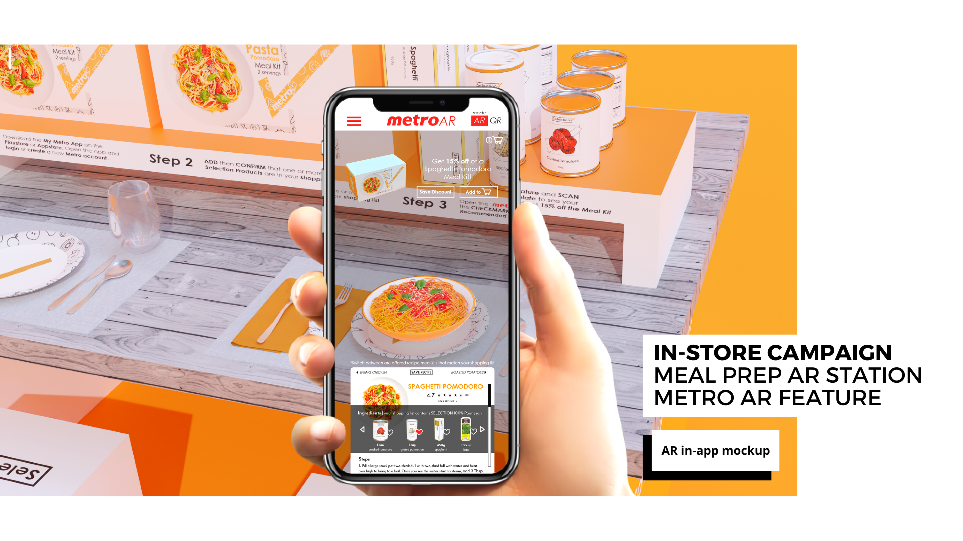 "Taste our Selection": Metro's Selection Private Label Rebrand and Launch Campaign Concept