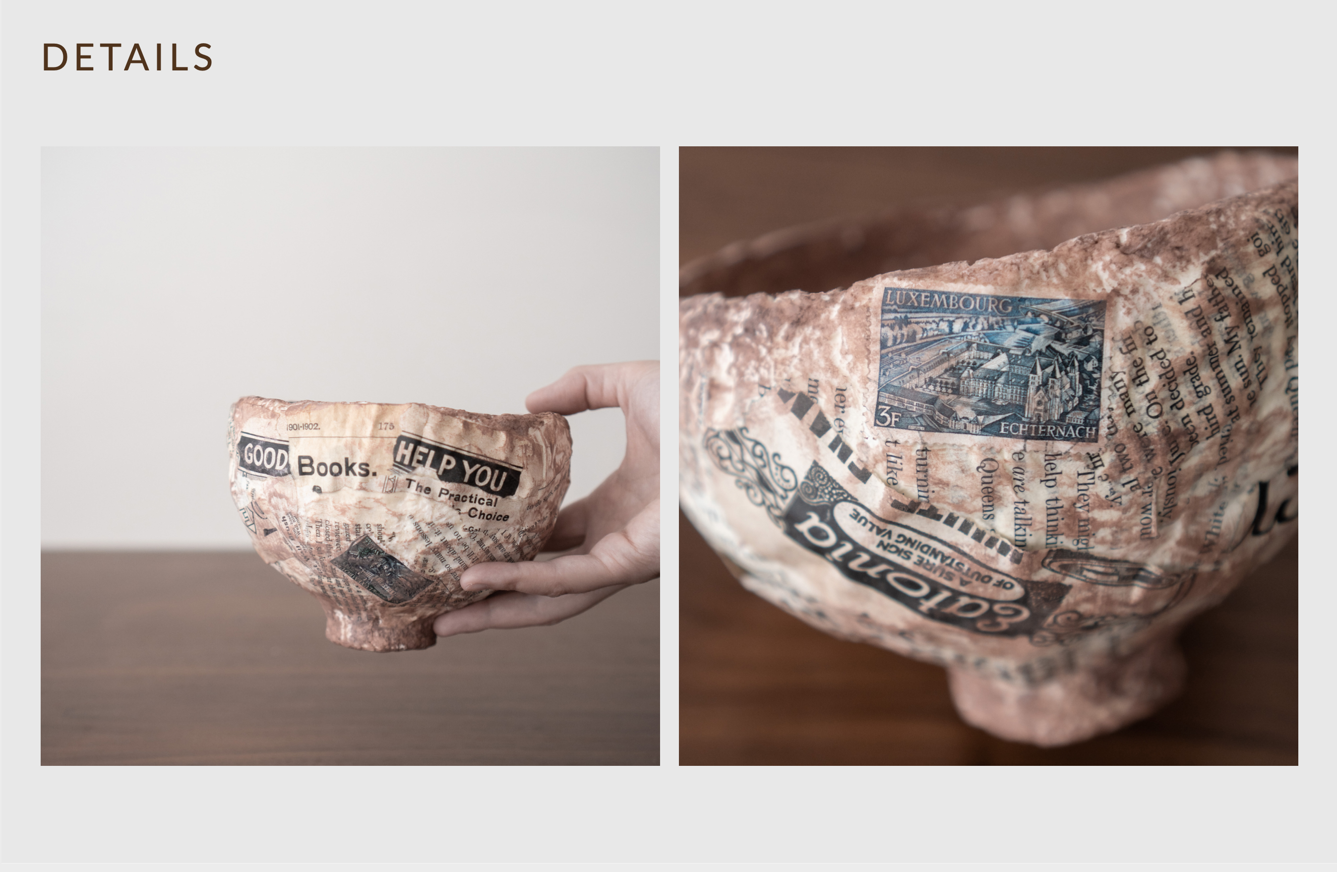 Spiritual Food : Material Exploration With Paper