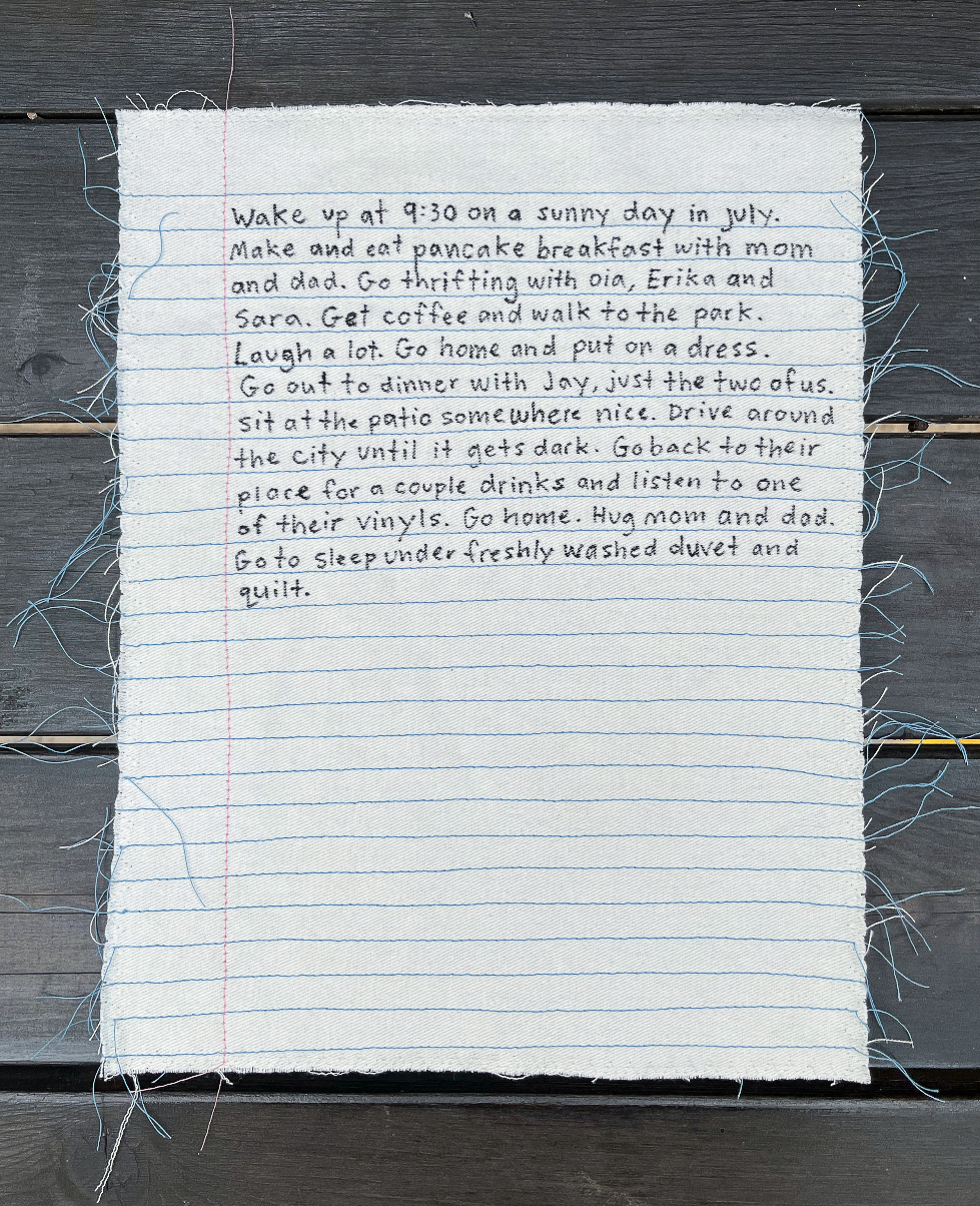 Describe Your Dream Day