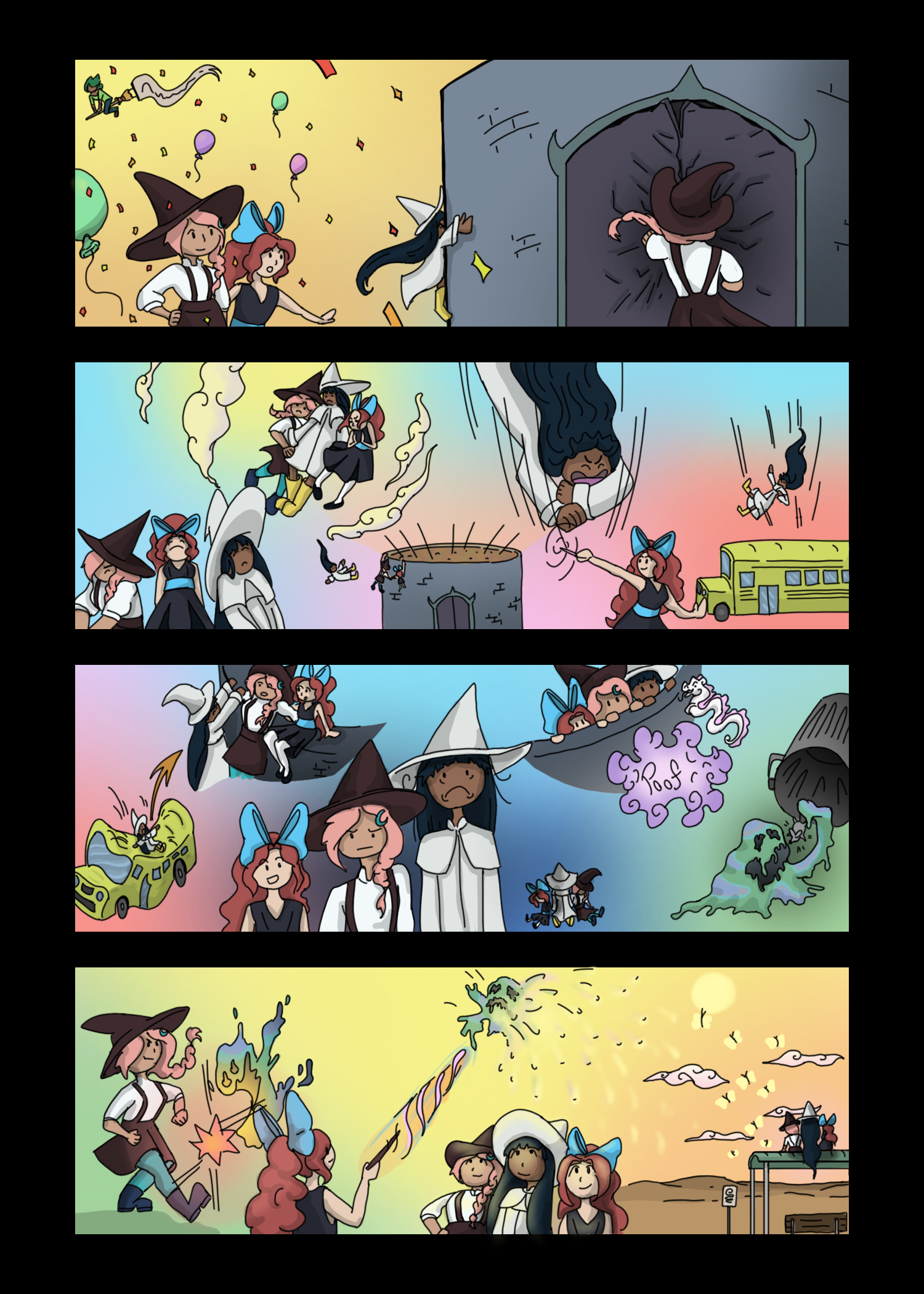 Second Place concept work