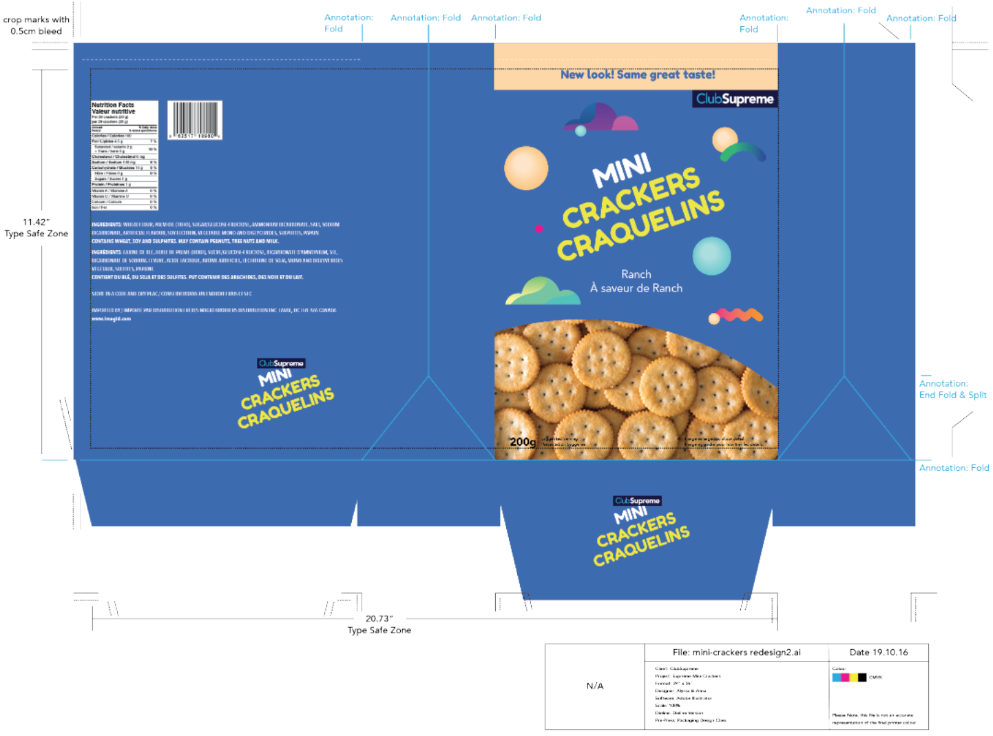 ClubSupreme - dieline blue