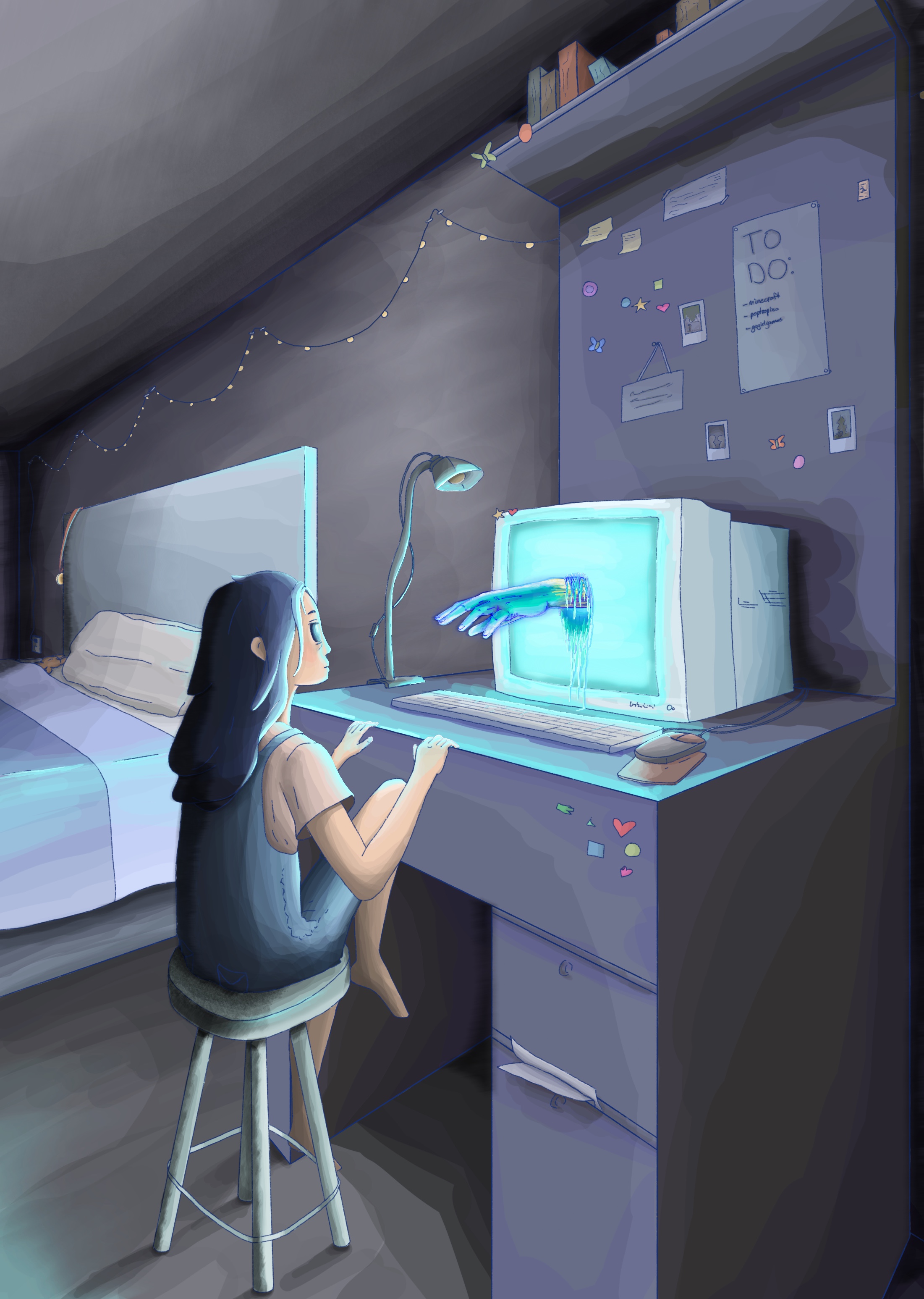 Life Drawings and Illustrations